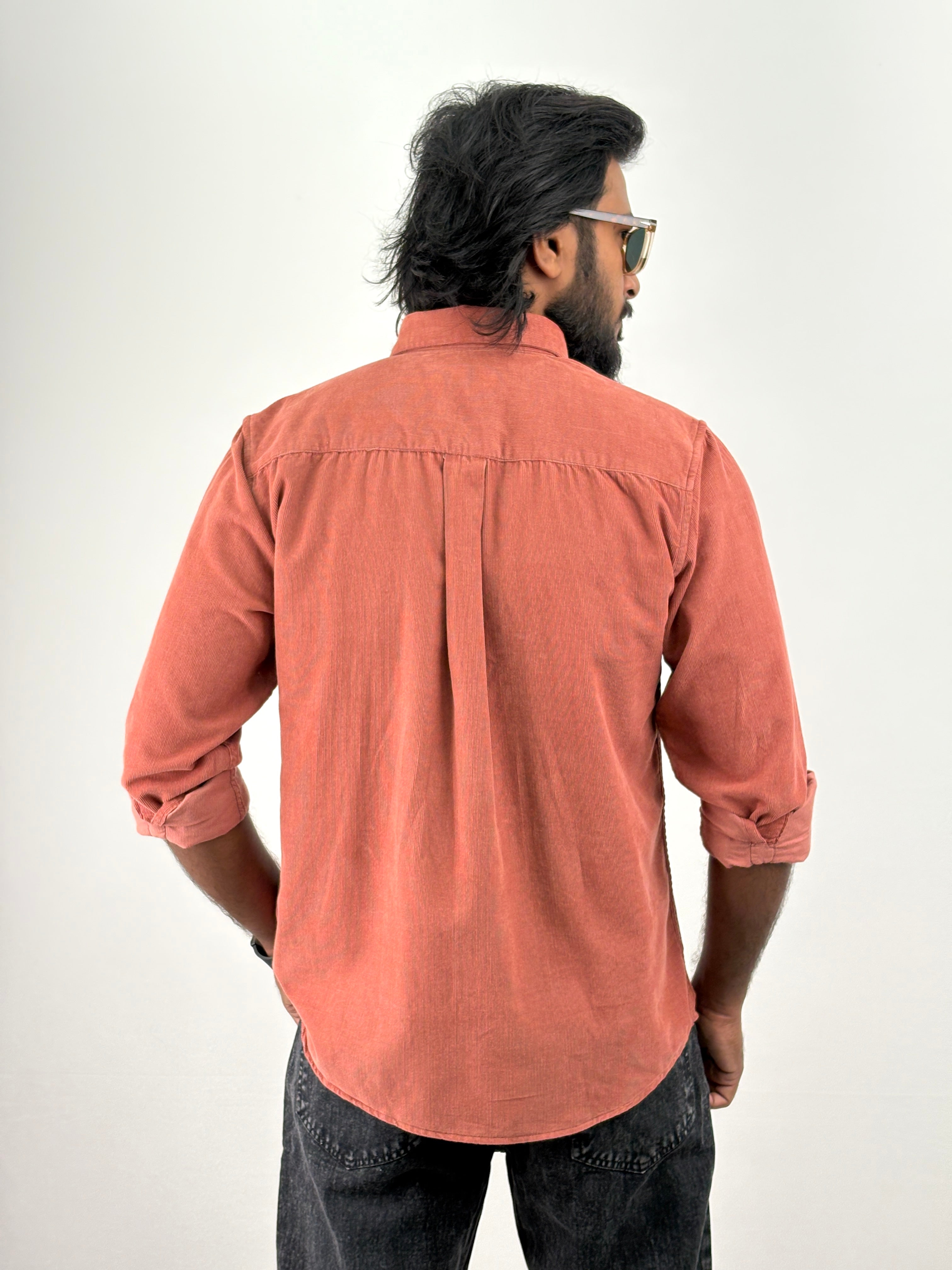 Cherry Corduroy Shirt