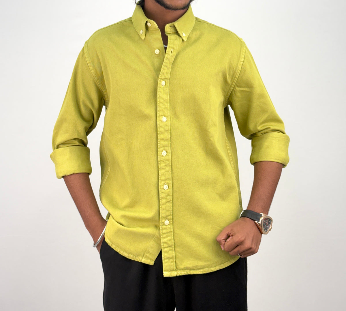 Green RFD Denim Shirt