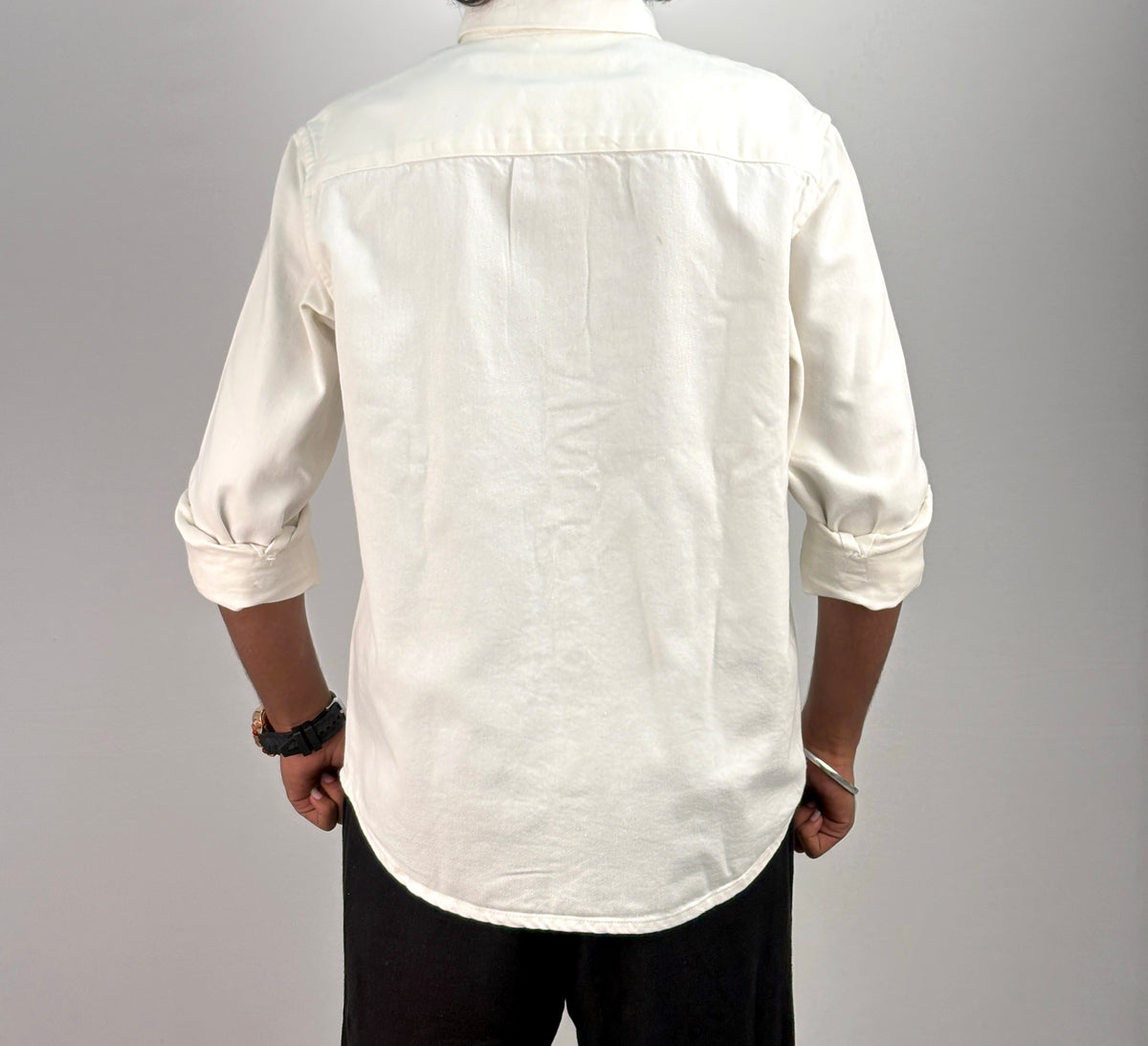 White RFD Denim Shirt