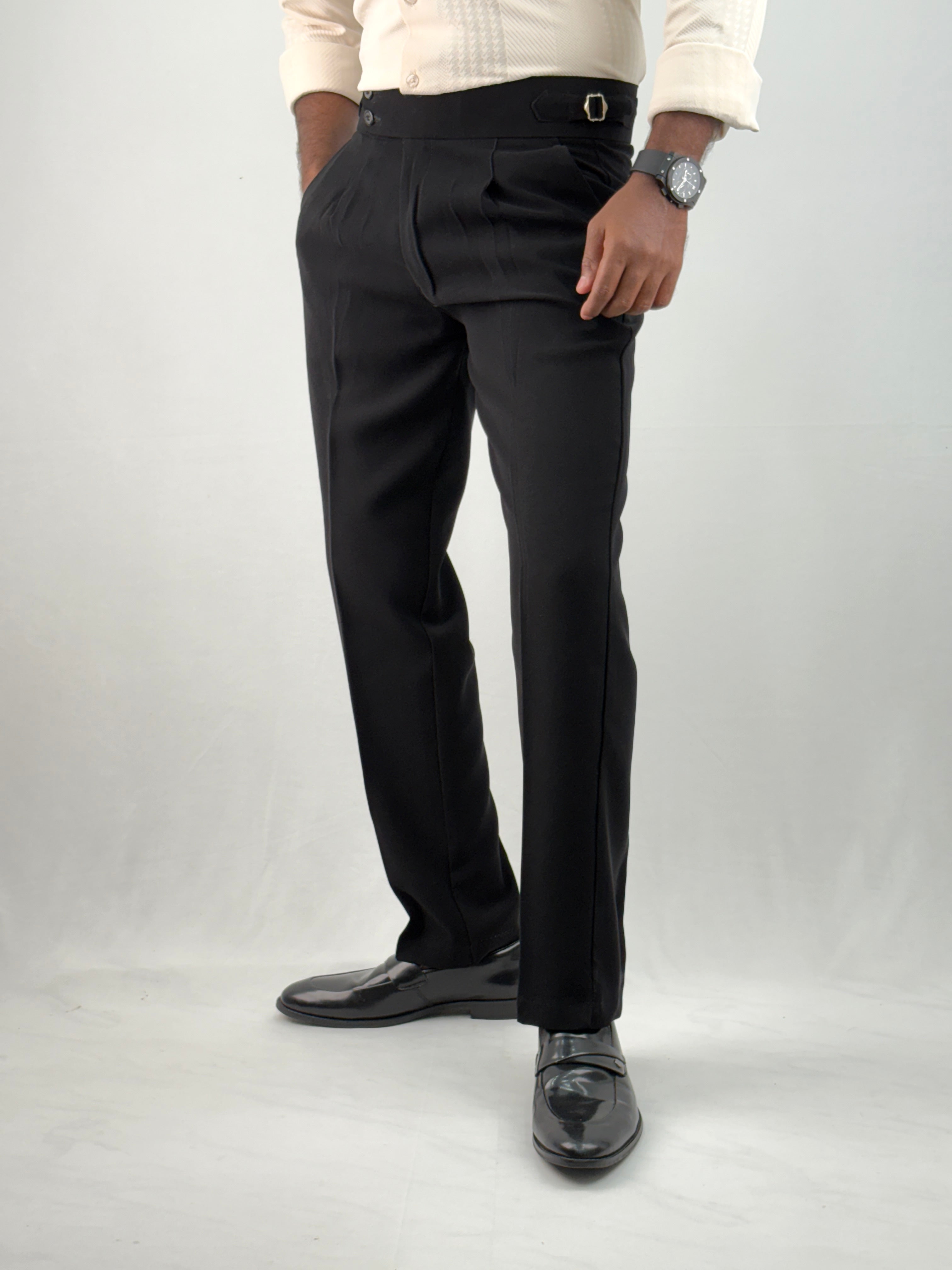 Black Gurkha Pant