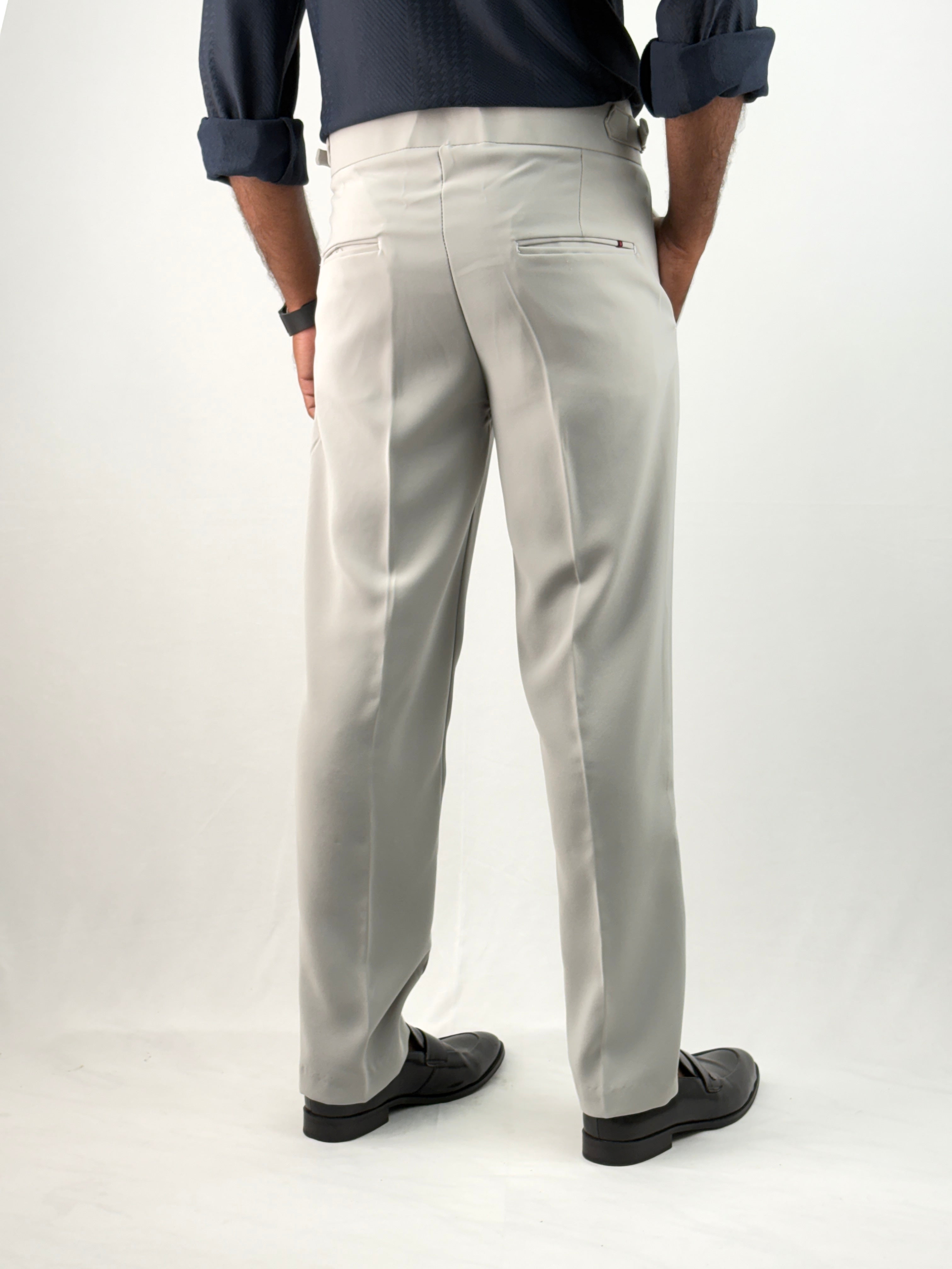 Light Grey Gurkha Pant
