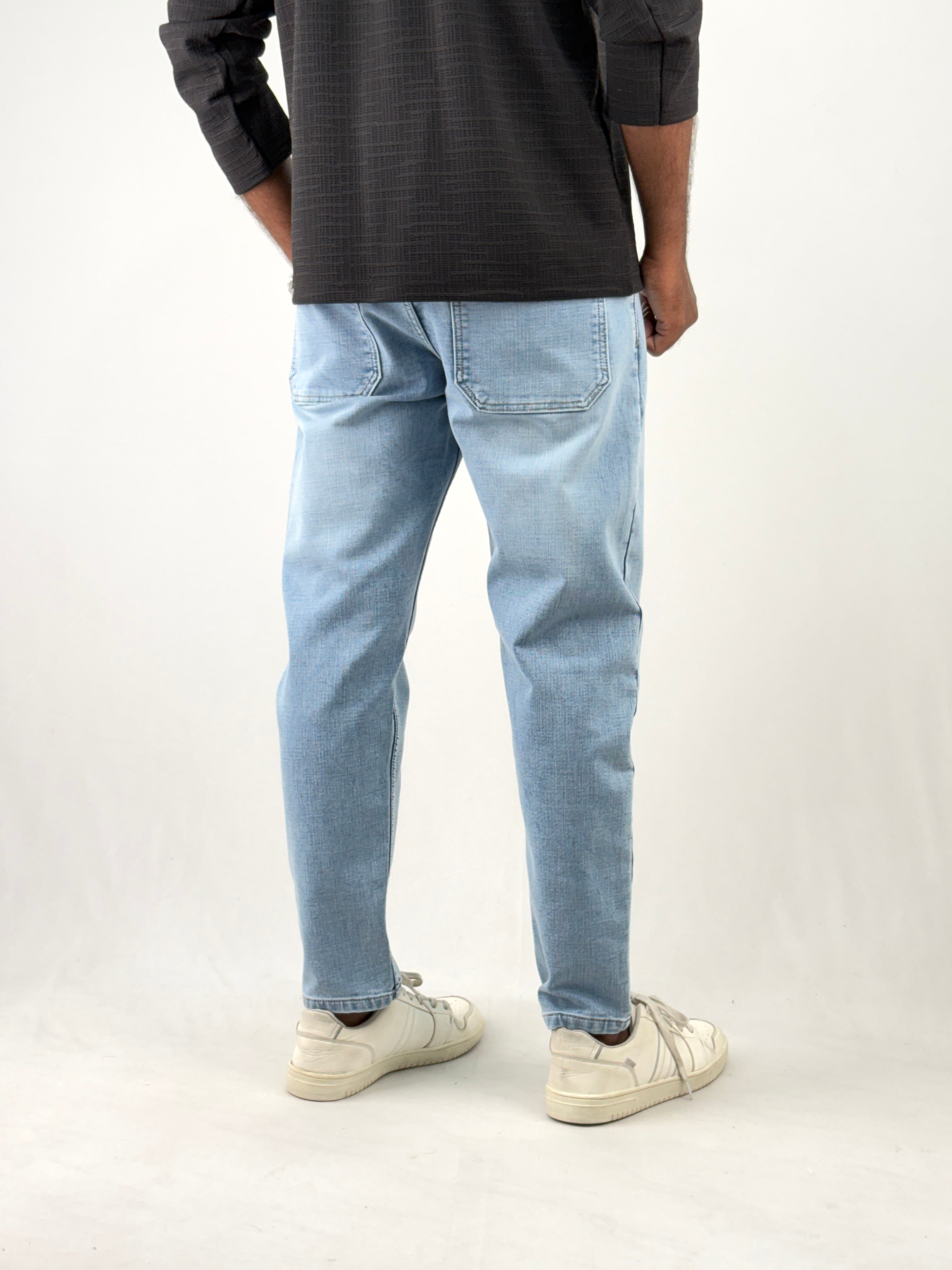 Ice Blue Ankle Fit Jean