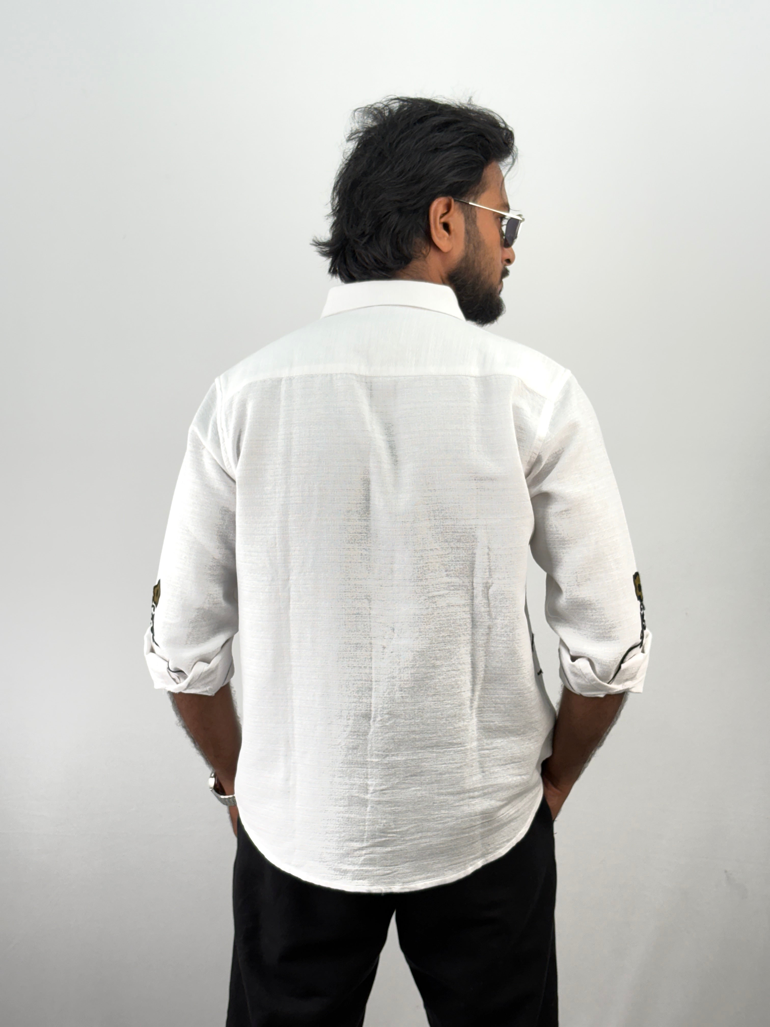 White Embroidery Shirt