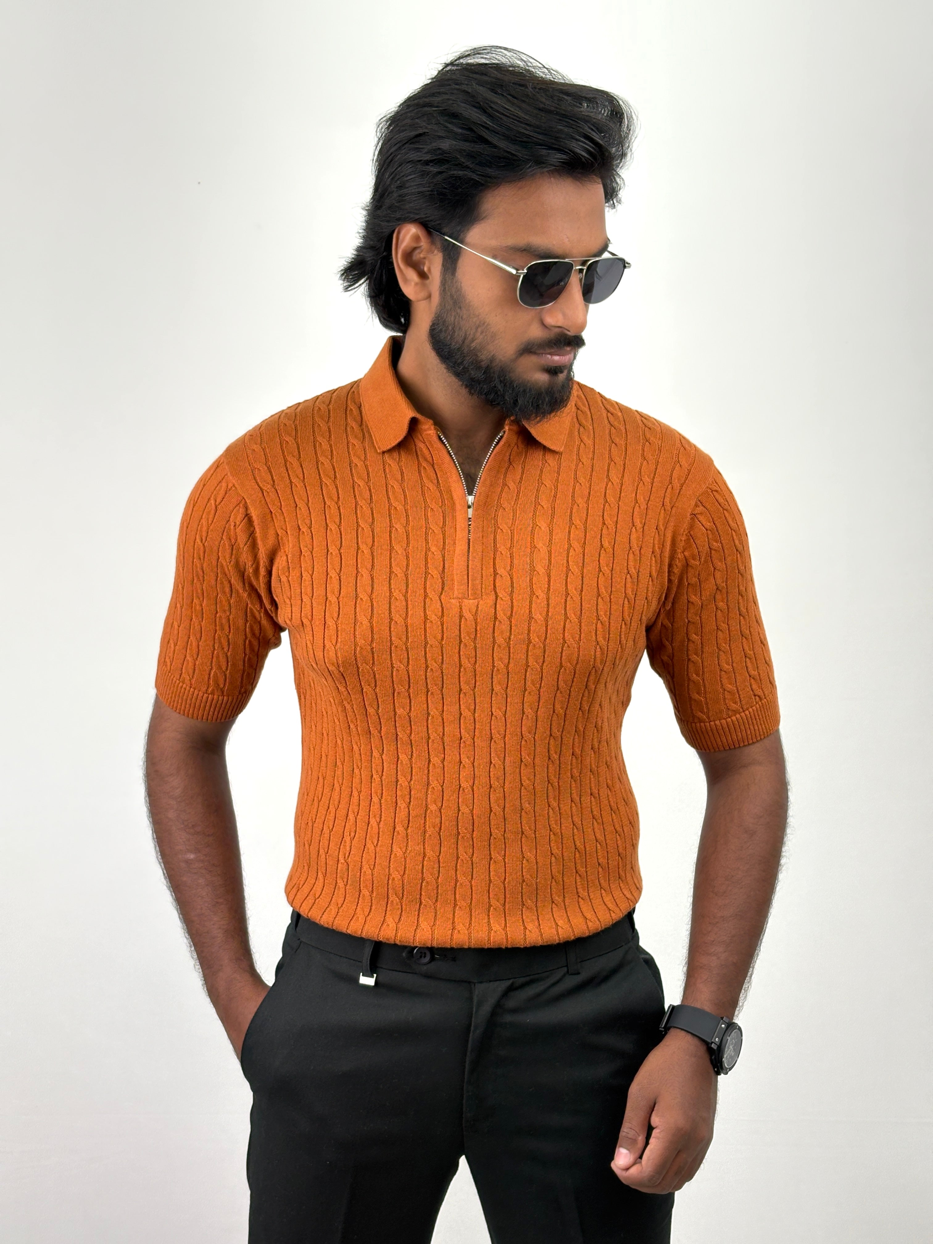 Rust Polo T-Shirts