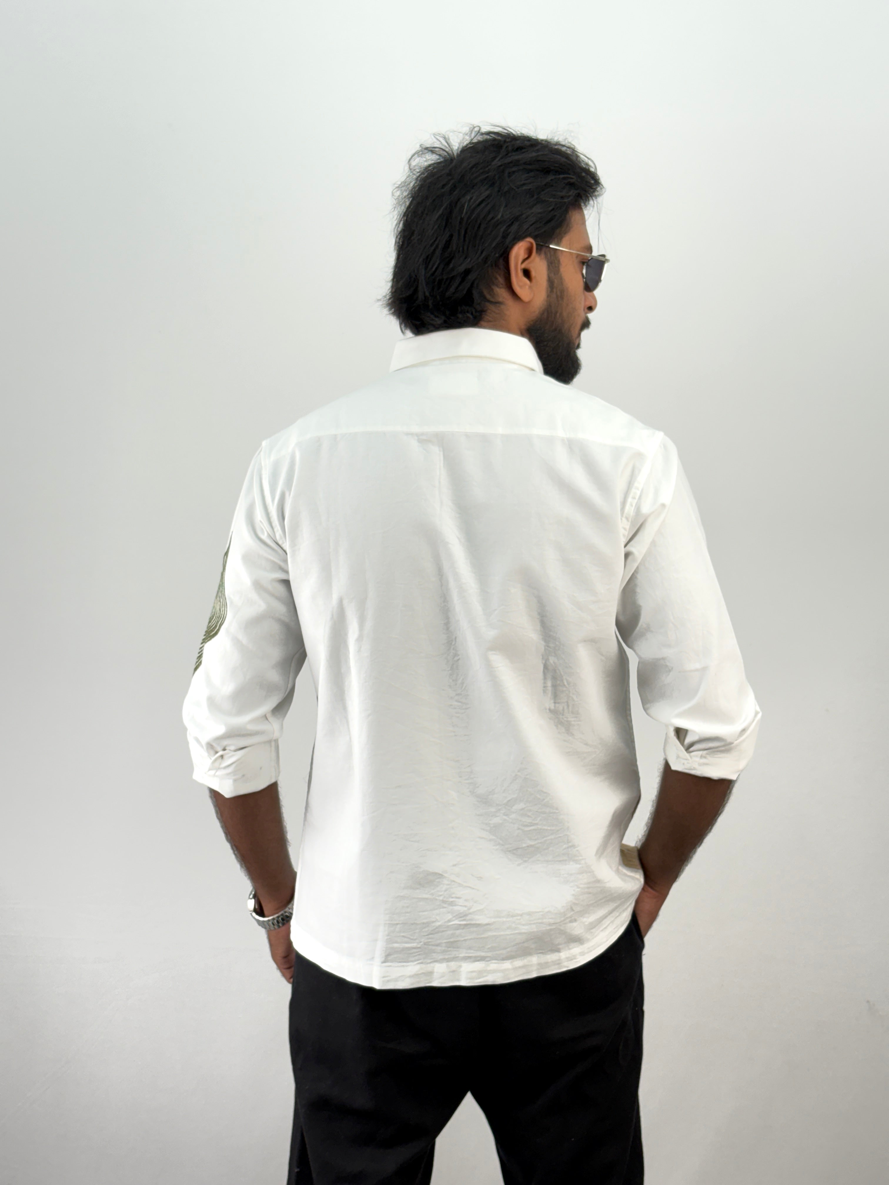 White Embroidery Shirt