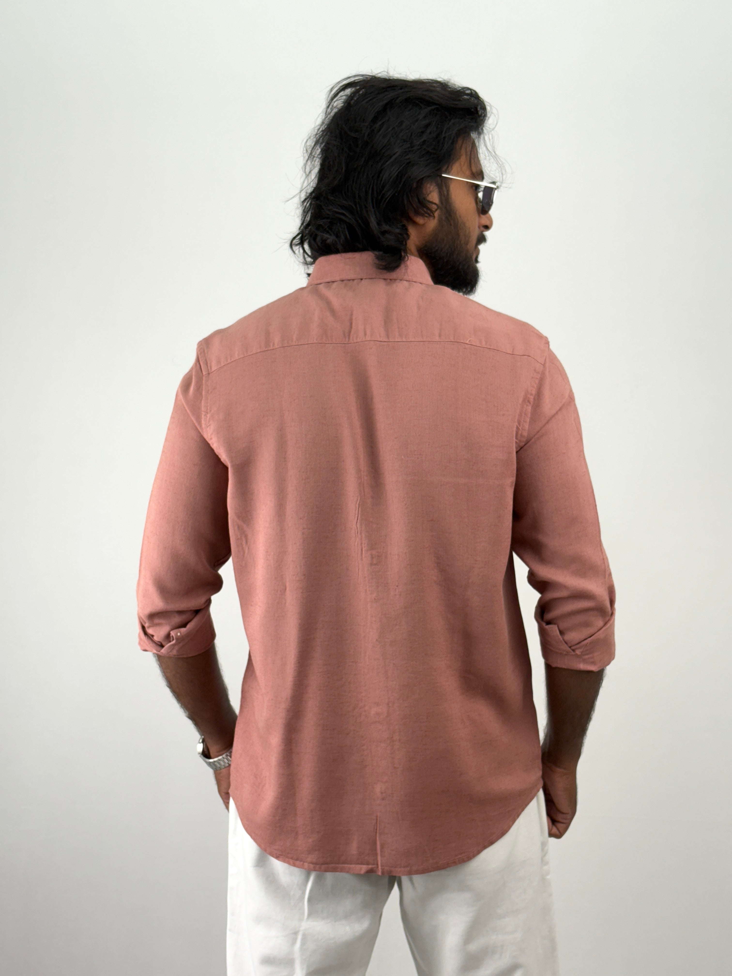 Cherry Linen Shirt 1