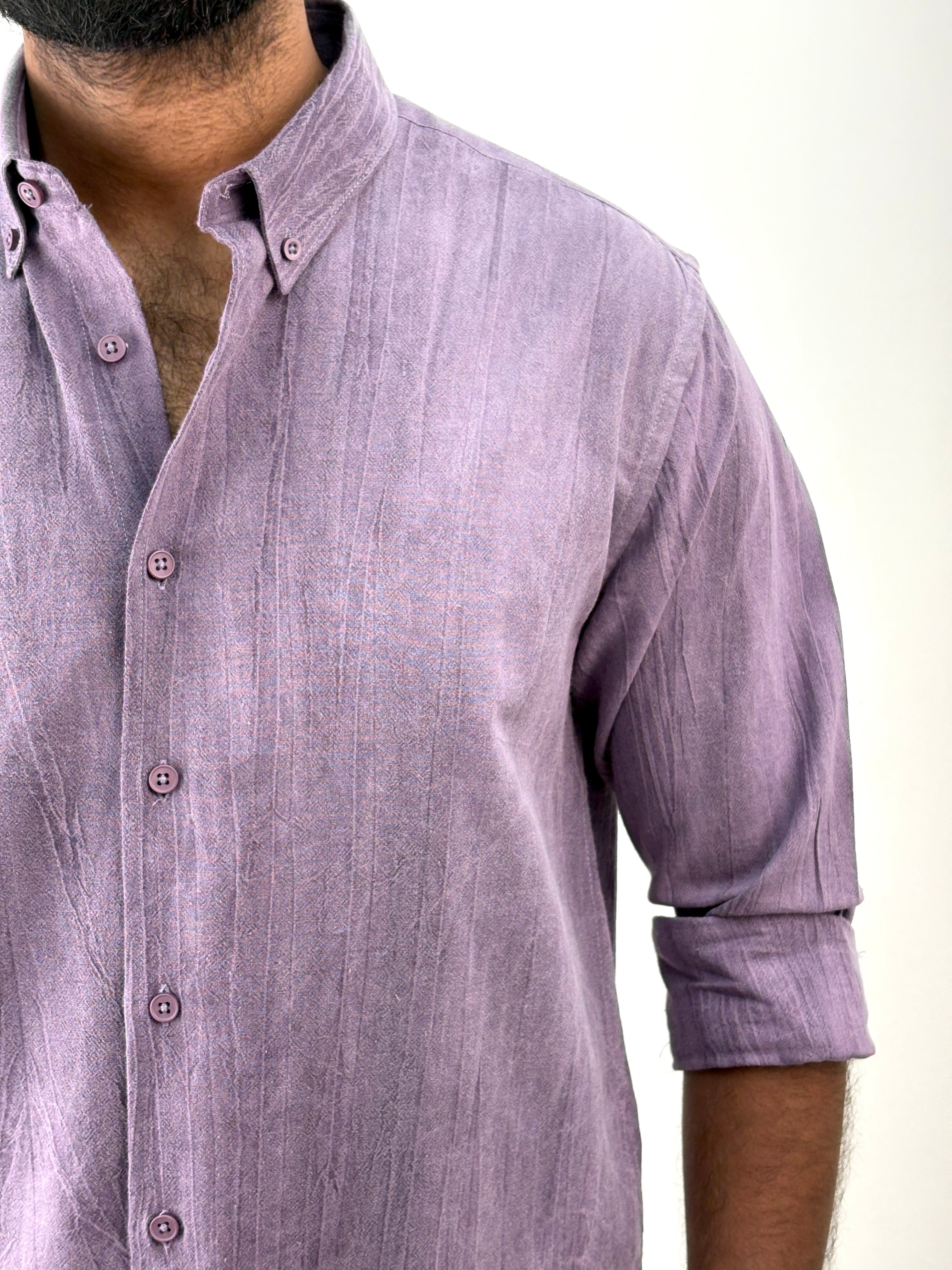 Lavender IMP Texture Shirt