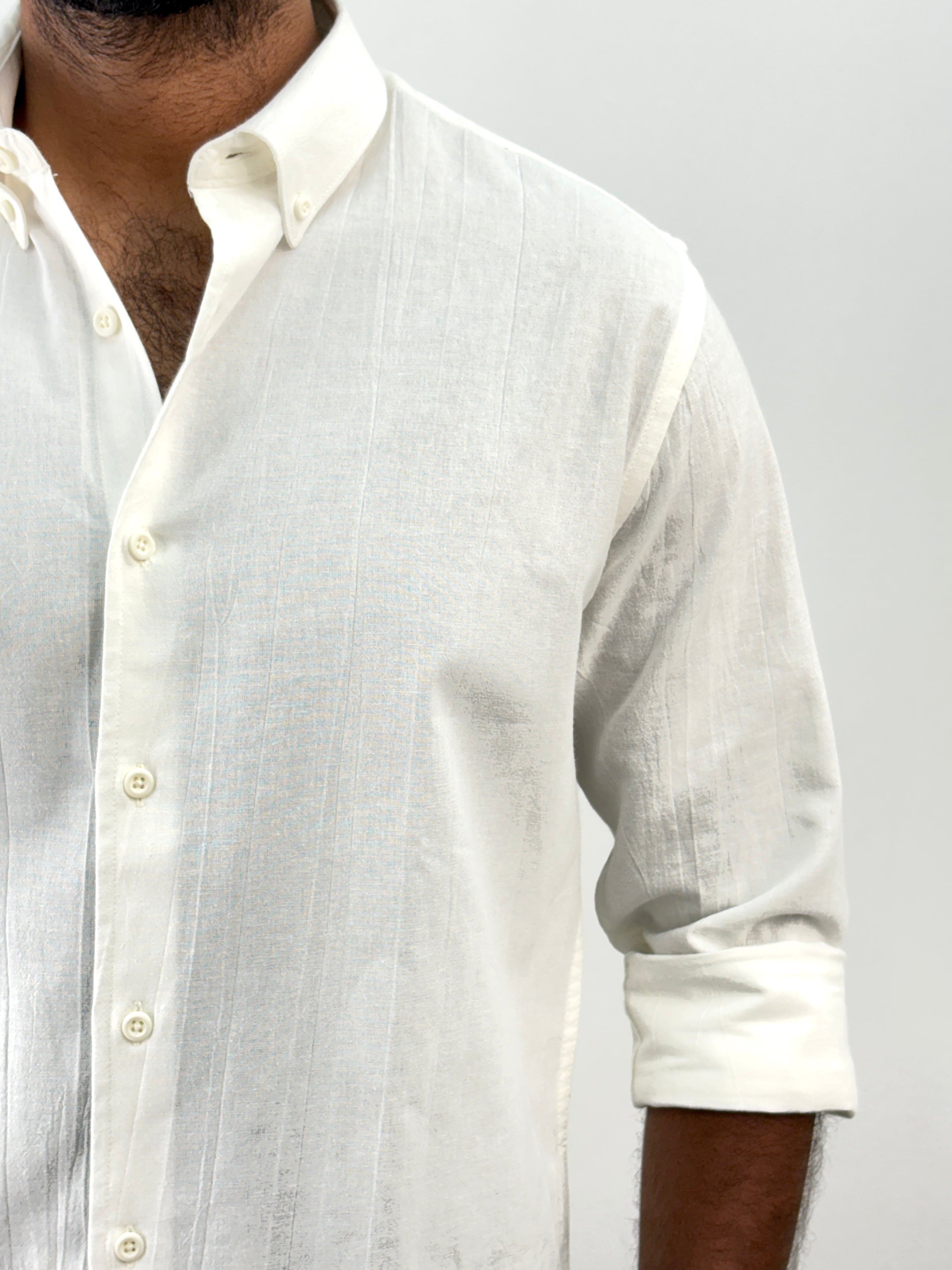 White IMP Texture Shirt