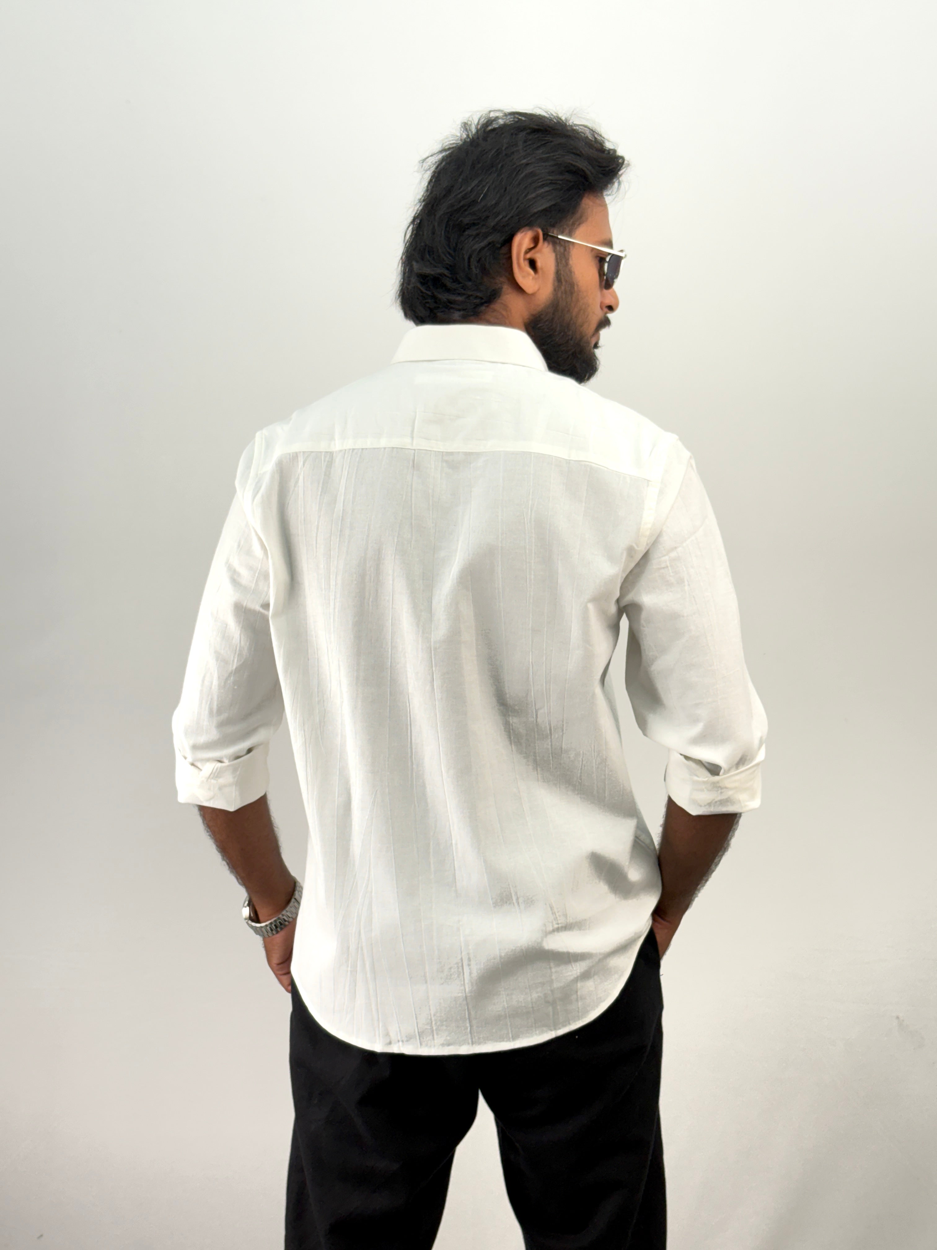 White IMP Texture Shirt