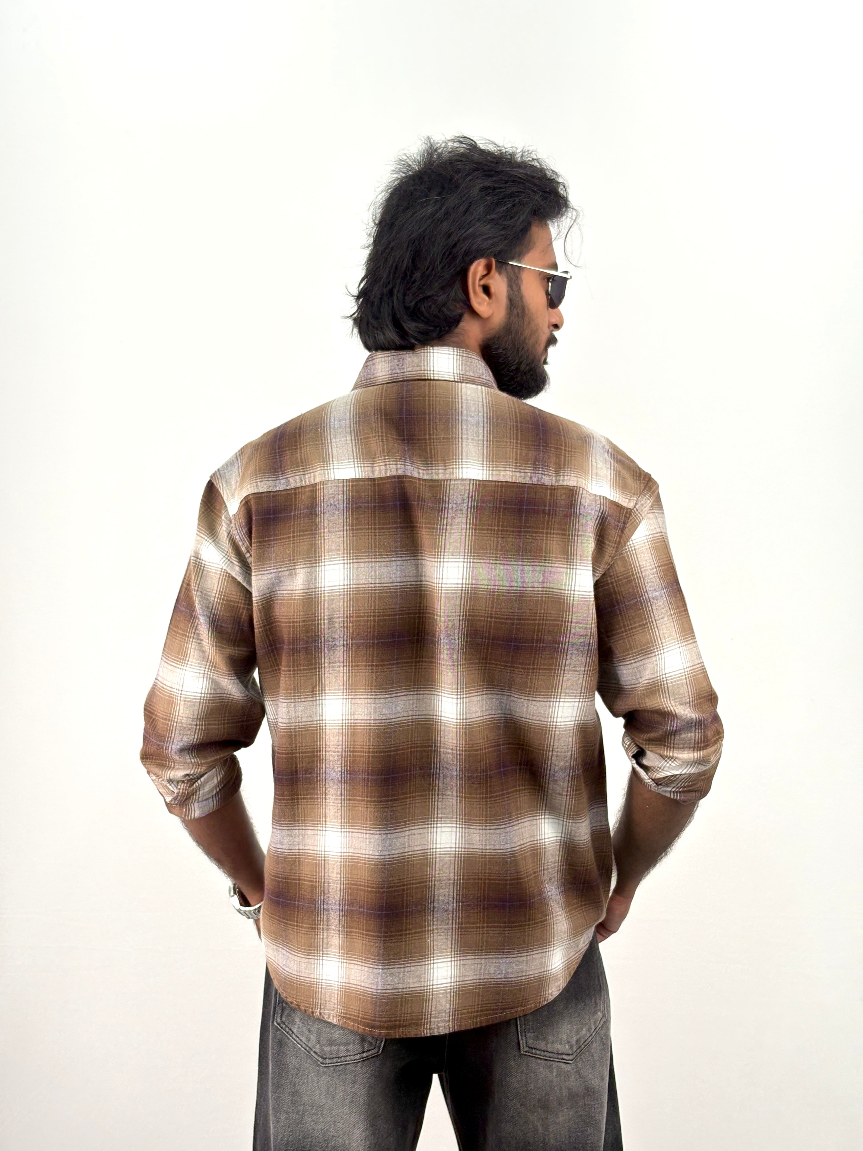 Brown Flannel Shirt