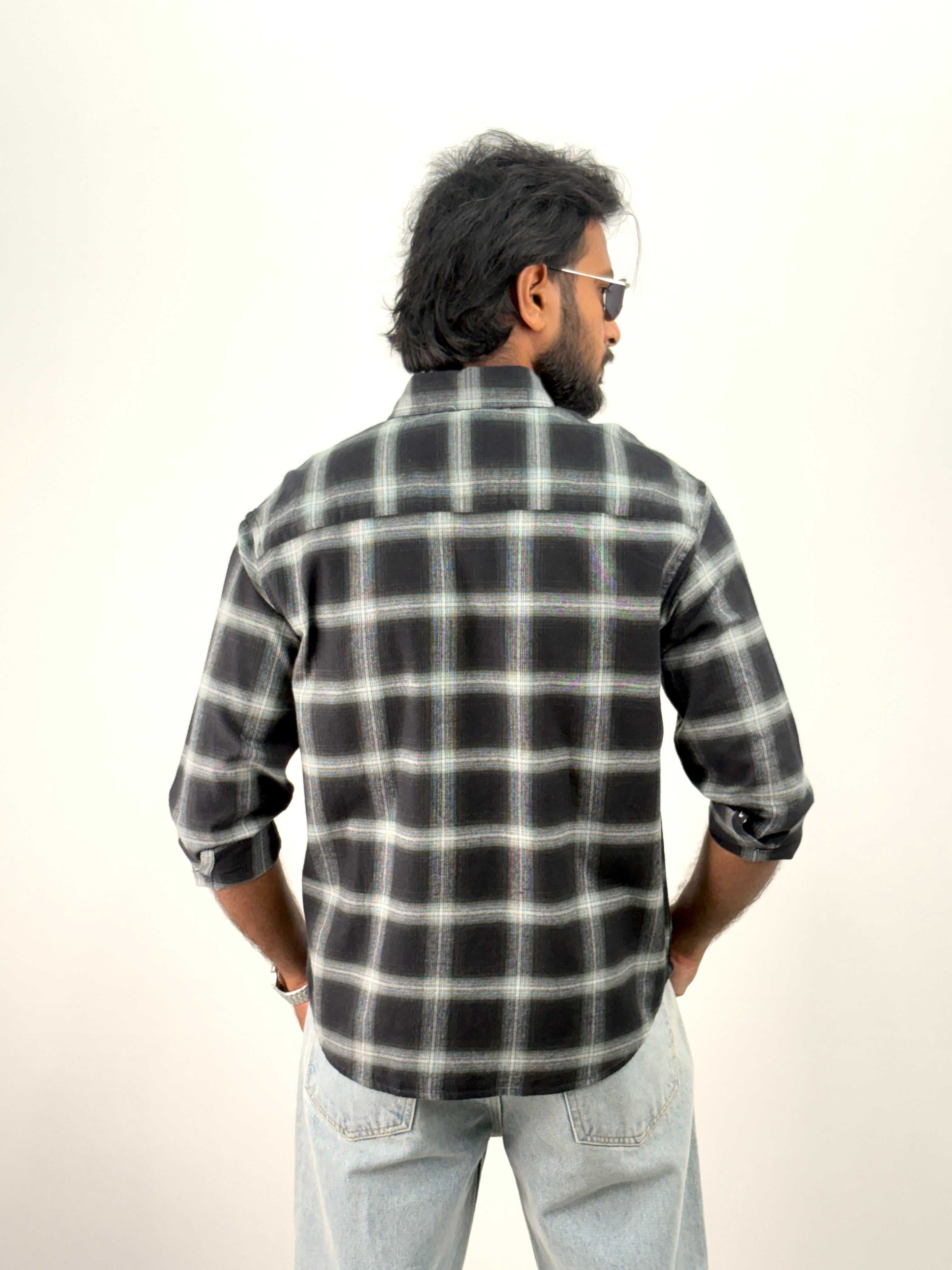 Green Flannel Shirt
