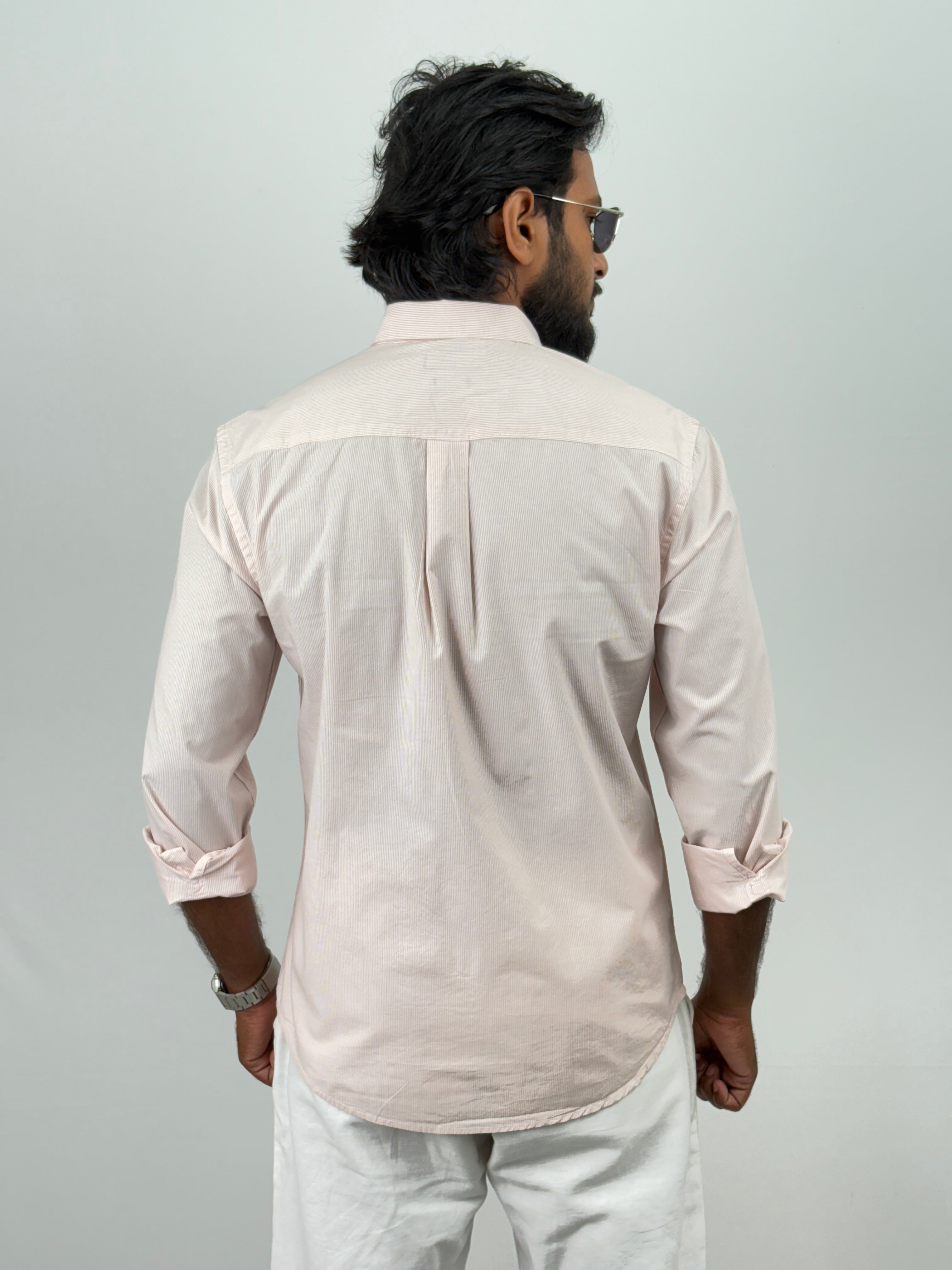 Peach Stripe Shirts