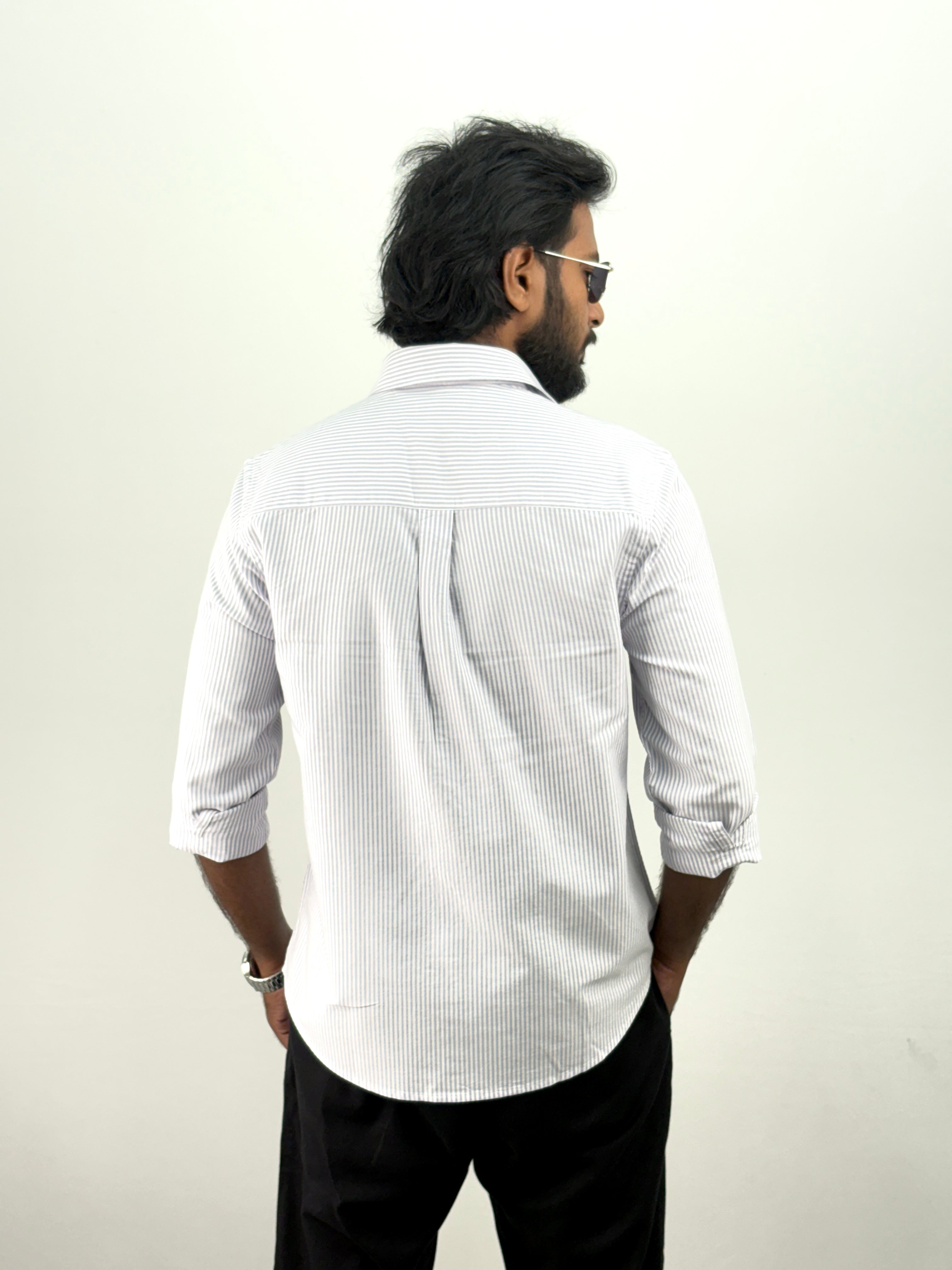 Lavender Stripe Shirt