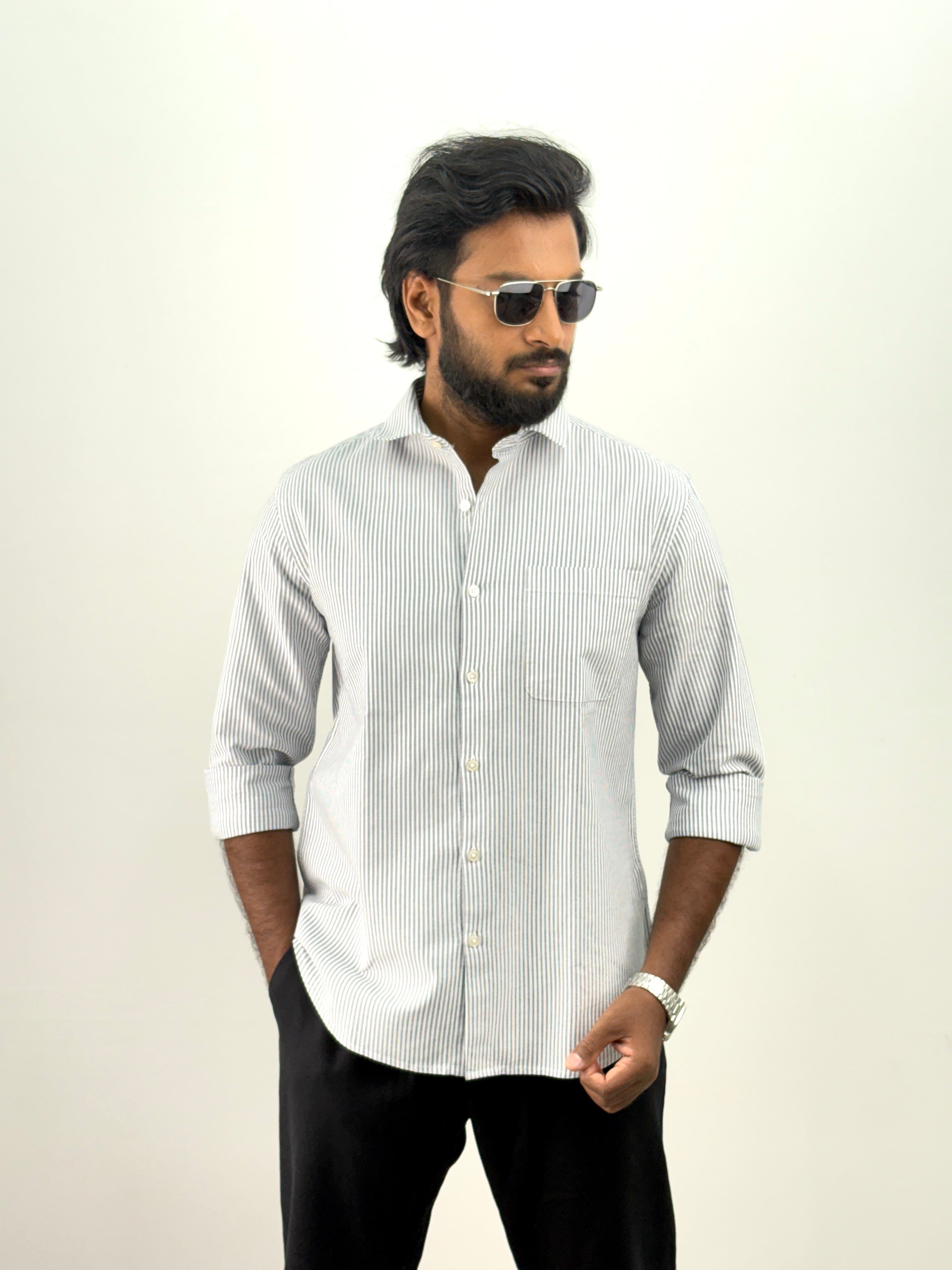 Black Stripe Shirt