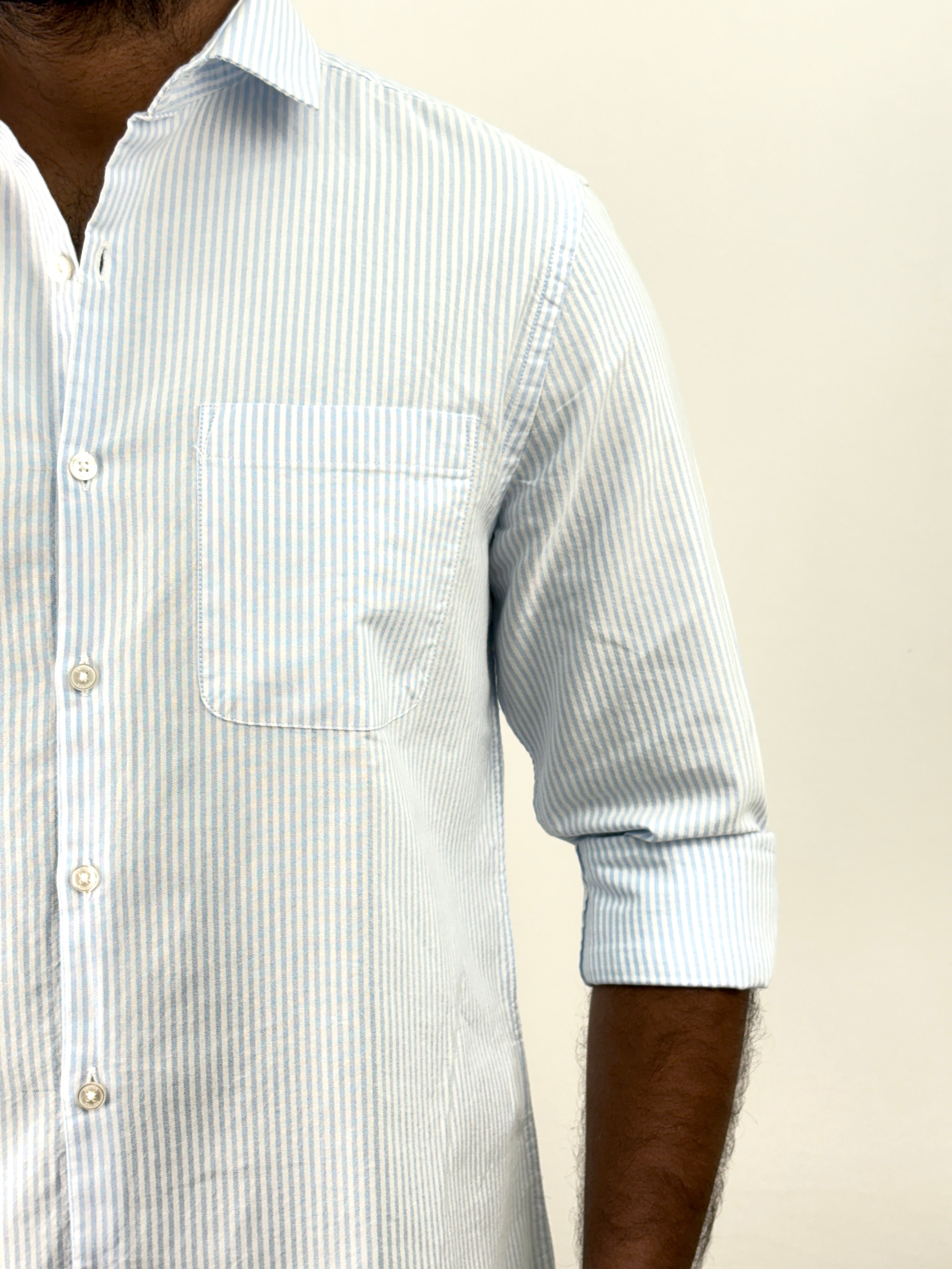 Blue Stripe Shirt
