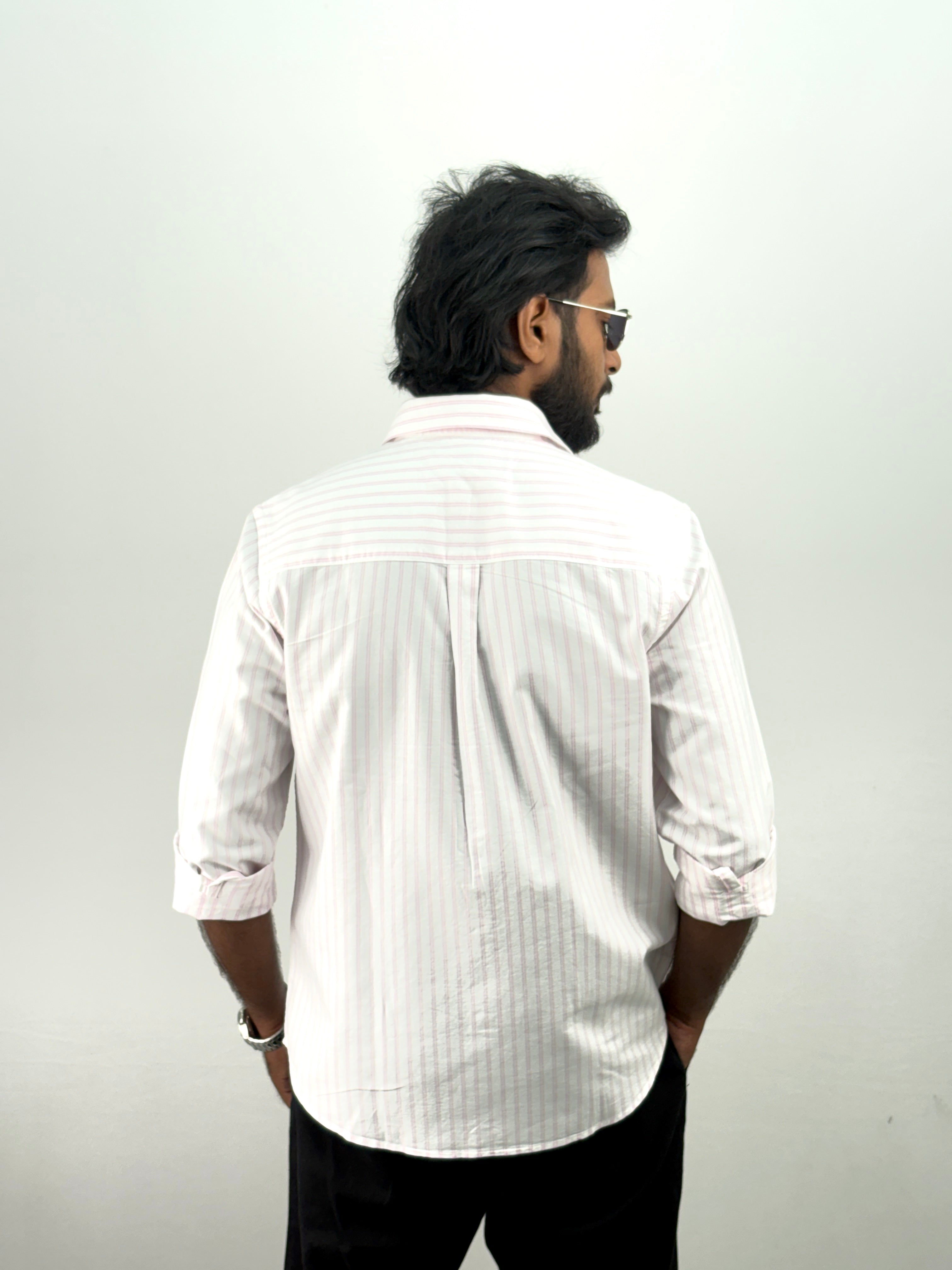 Pink Stripe Shirt