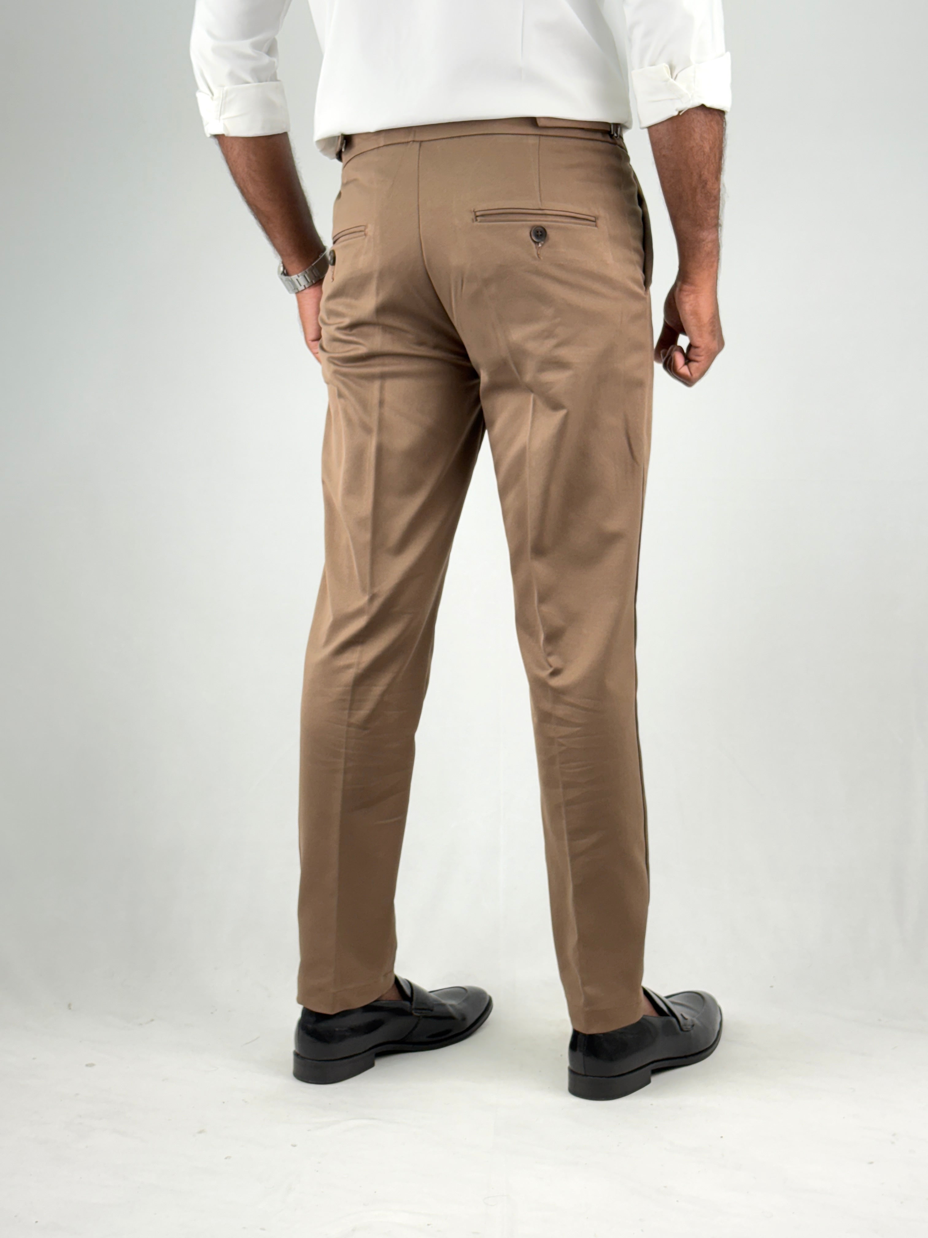 Brown Gurkha Pant 1