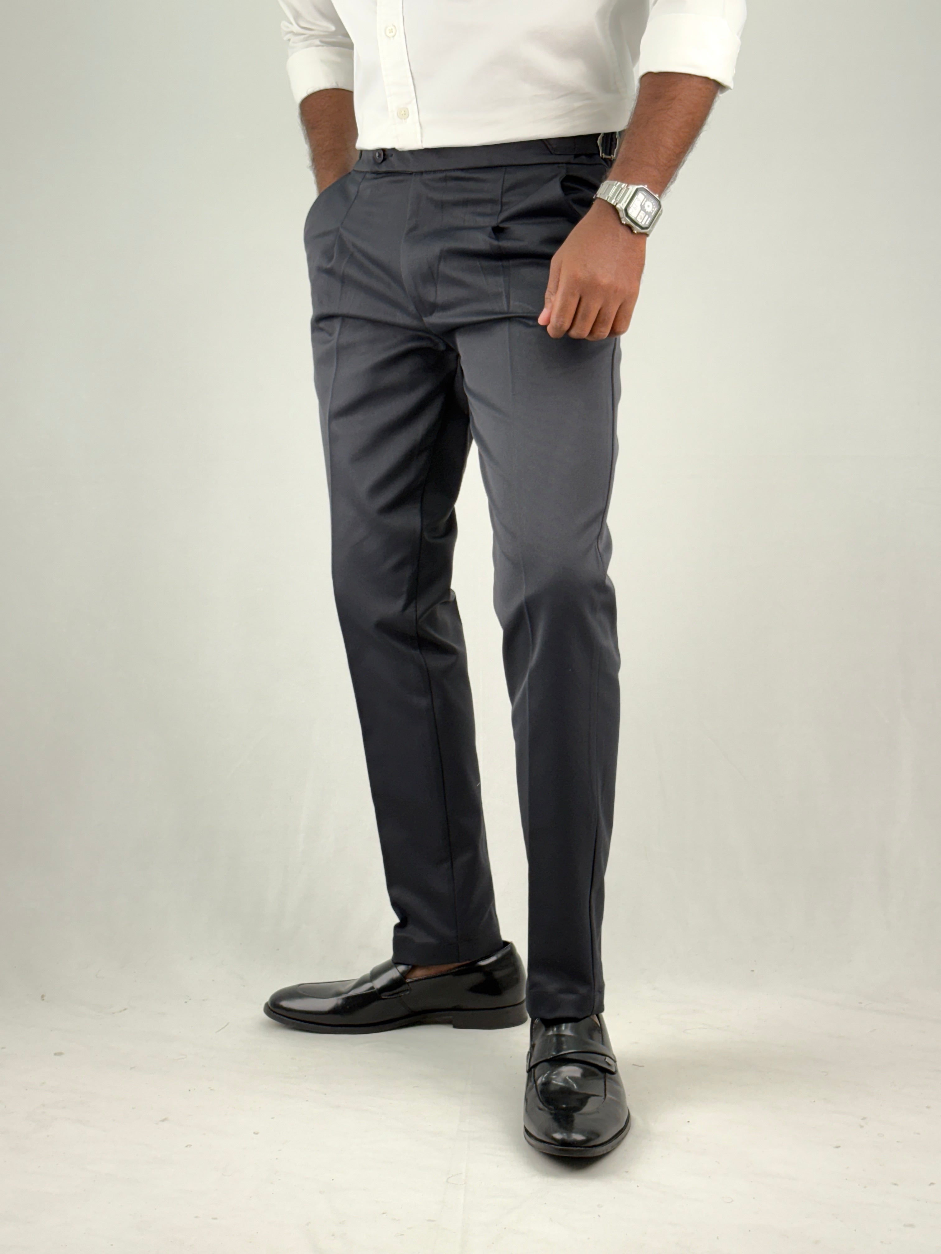 Navy Gurkha Pant 1