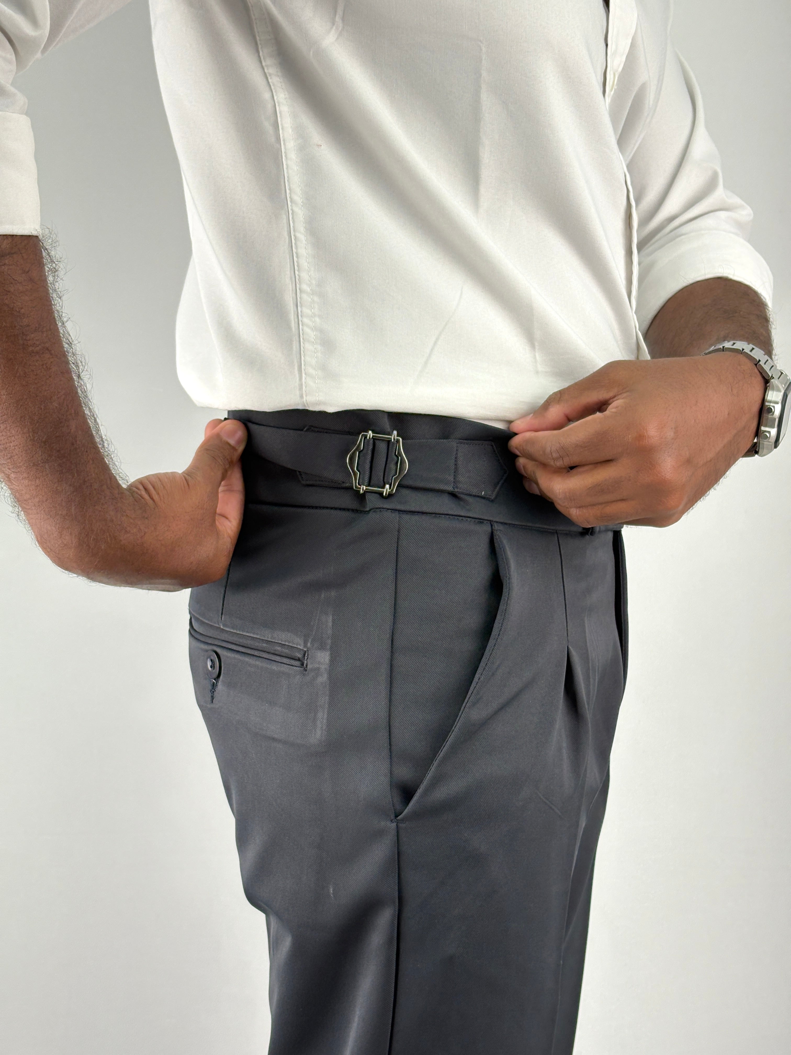 Navy Gurkha Pant 1