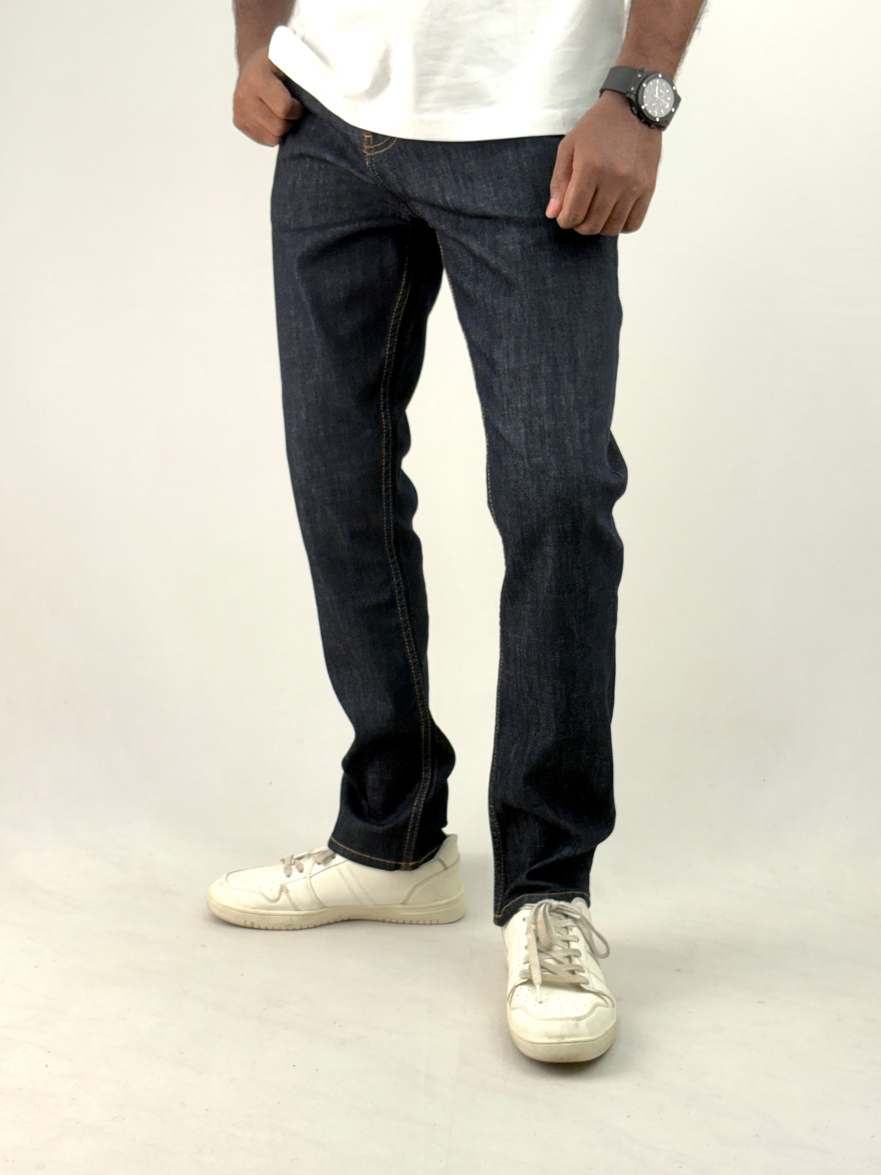 Denim Blue Ankle Fit Jean