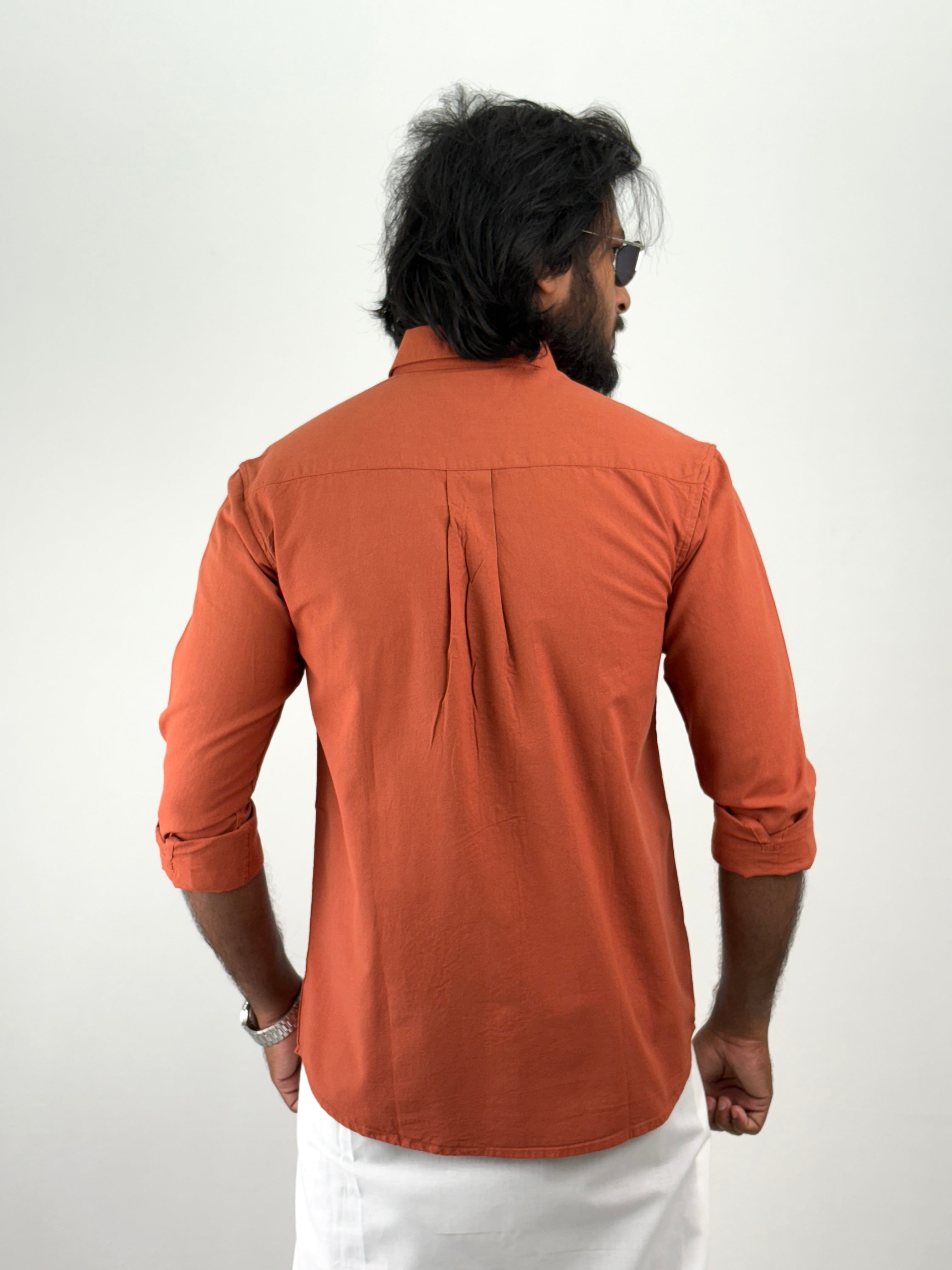 Cherry Linen Shirt 1