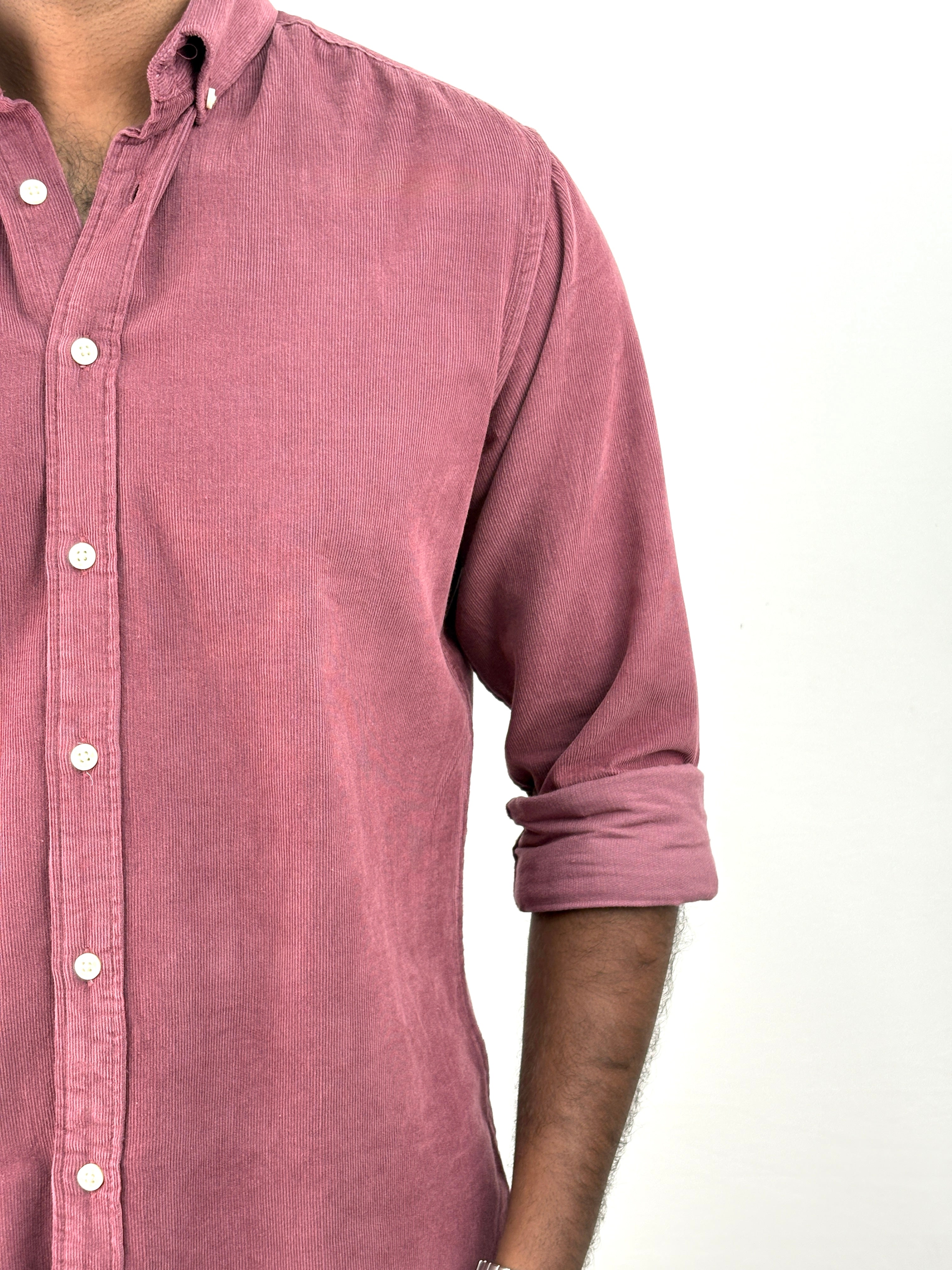 Lavender Corduroy Shirt