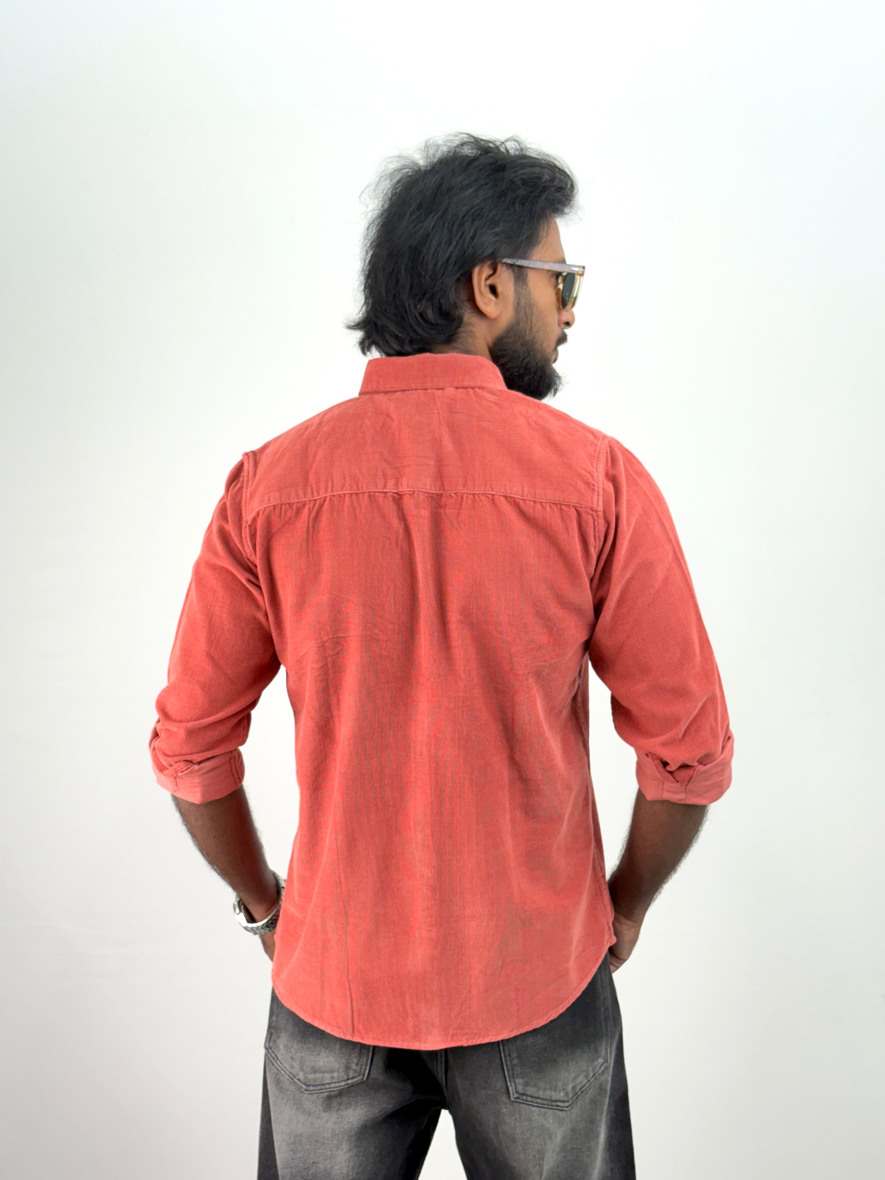 Cherry Corduroy Shirt
