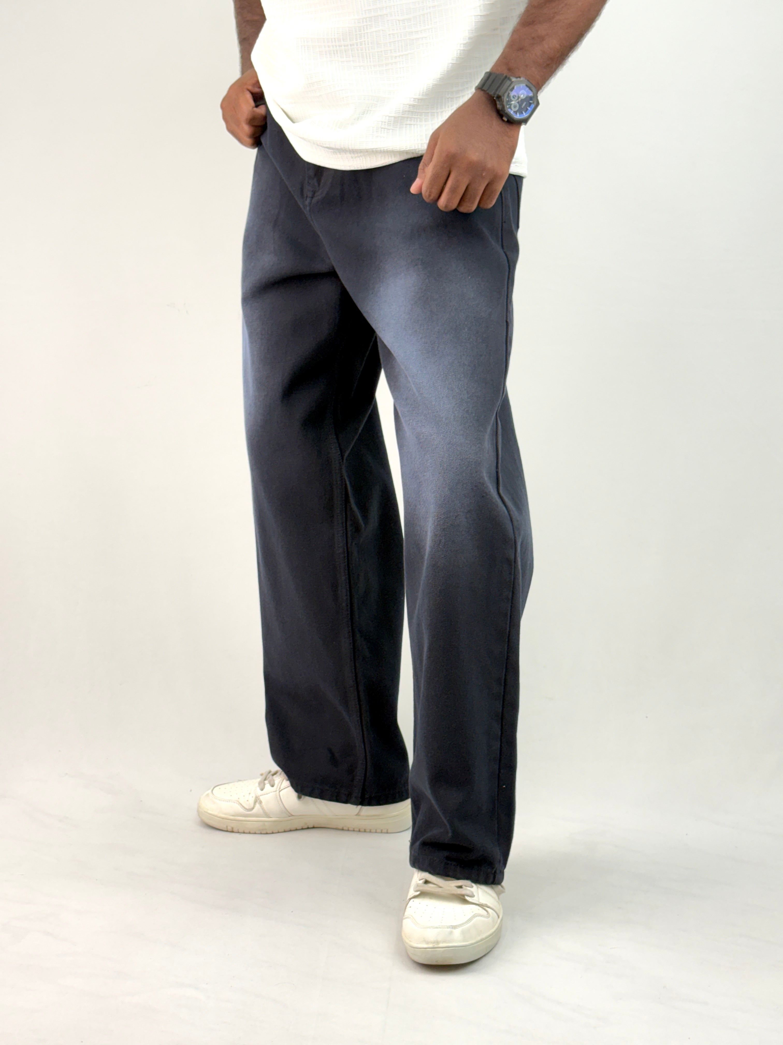 Blue Shade Baggy Jean