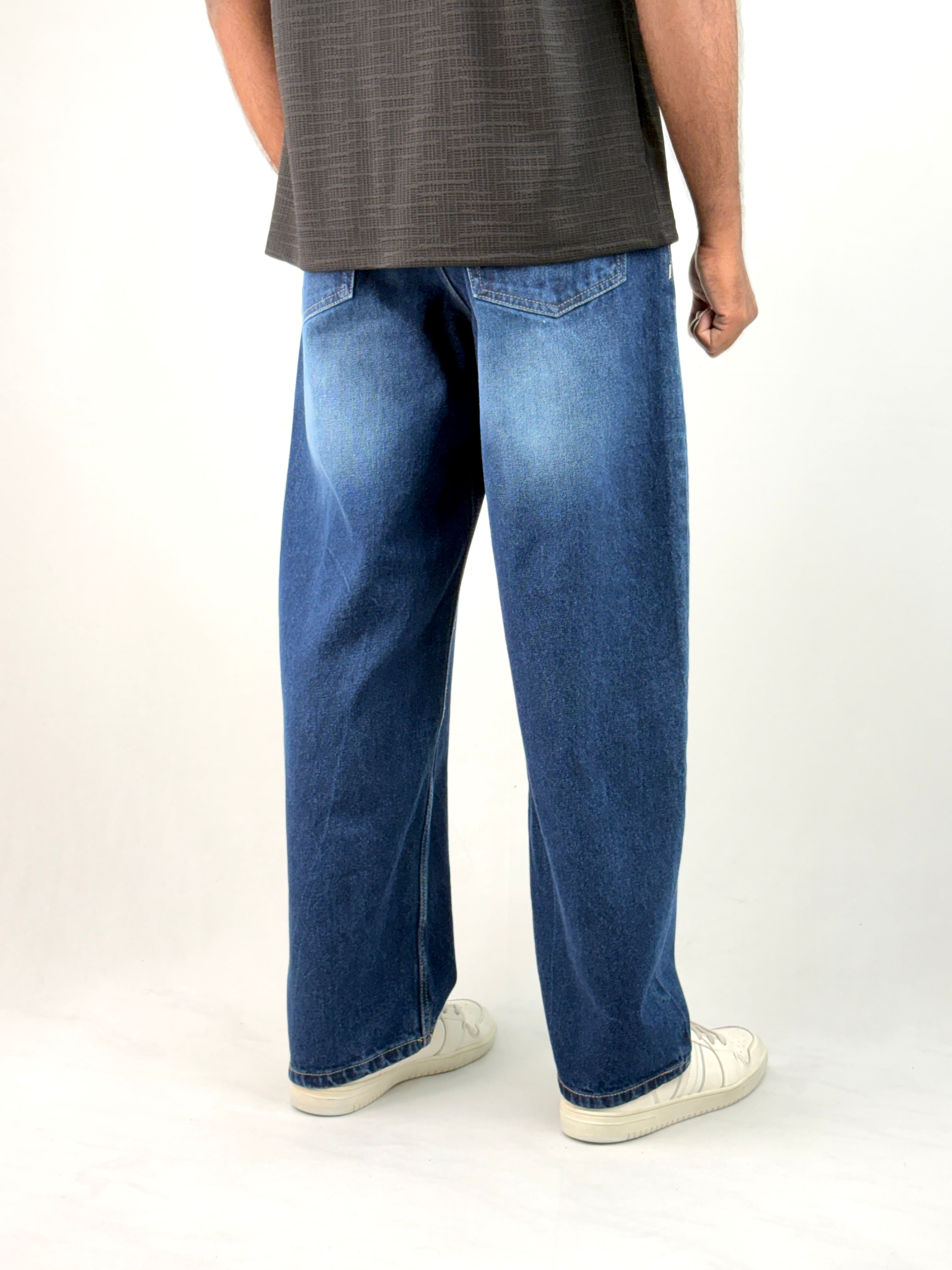 Dark Blue Baggy Jean