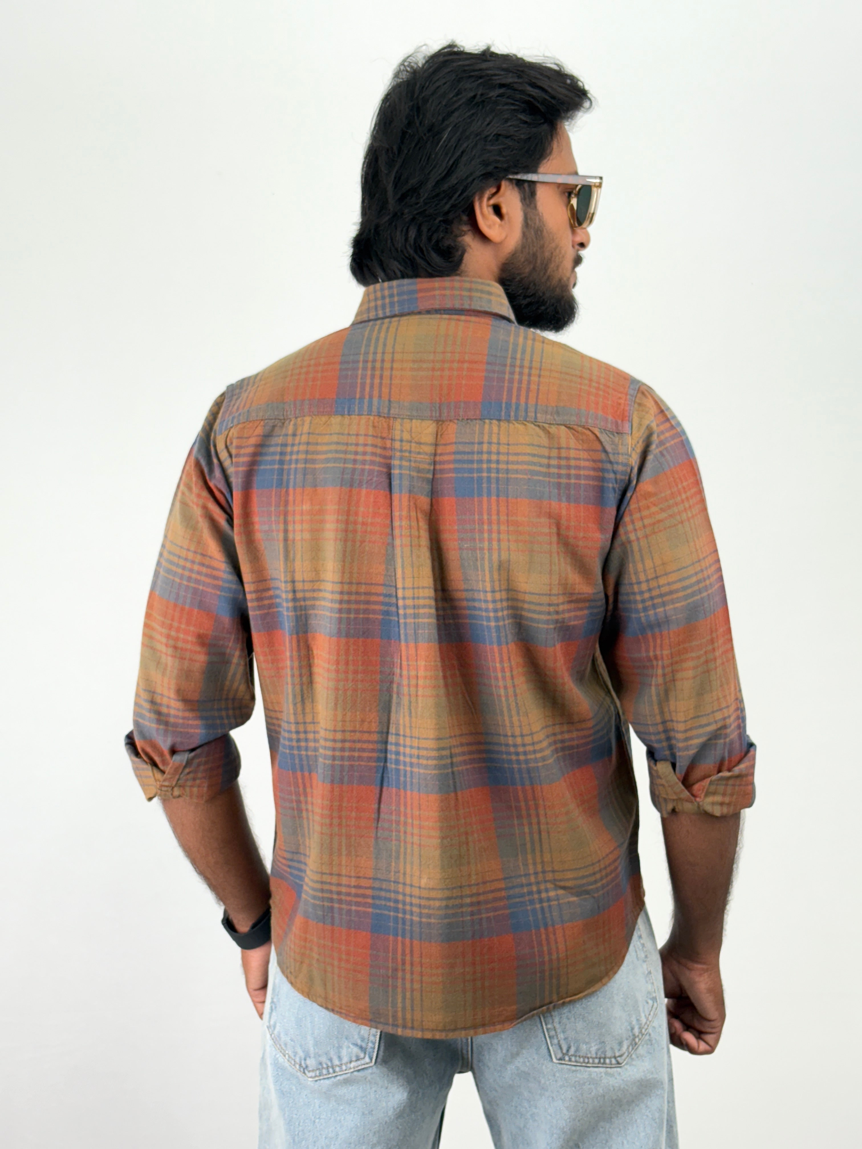 Brown Flannel Shirt