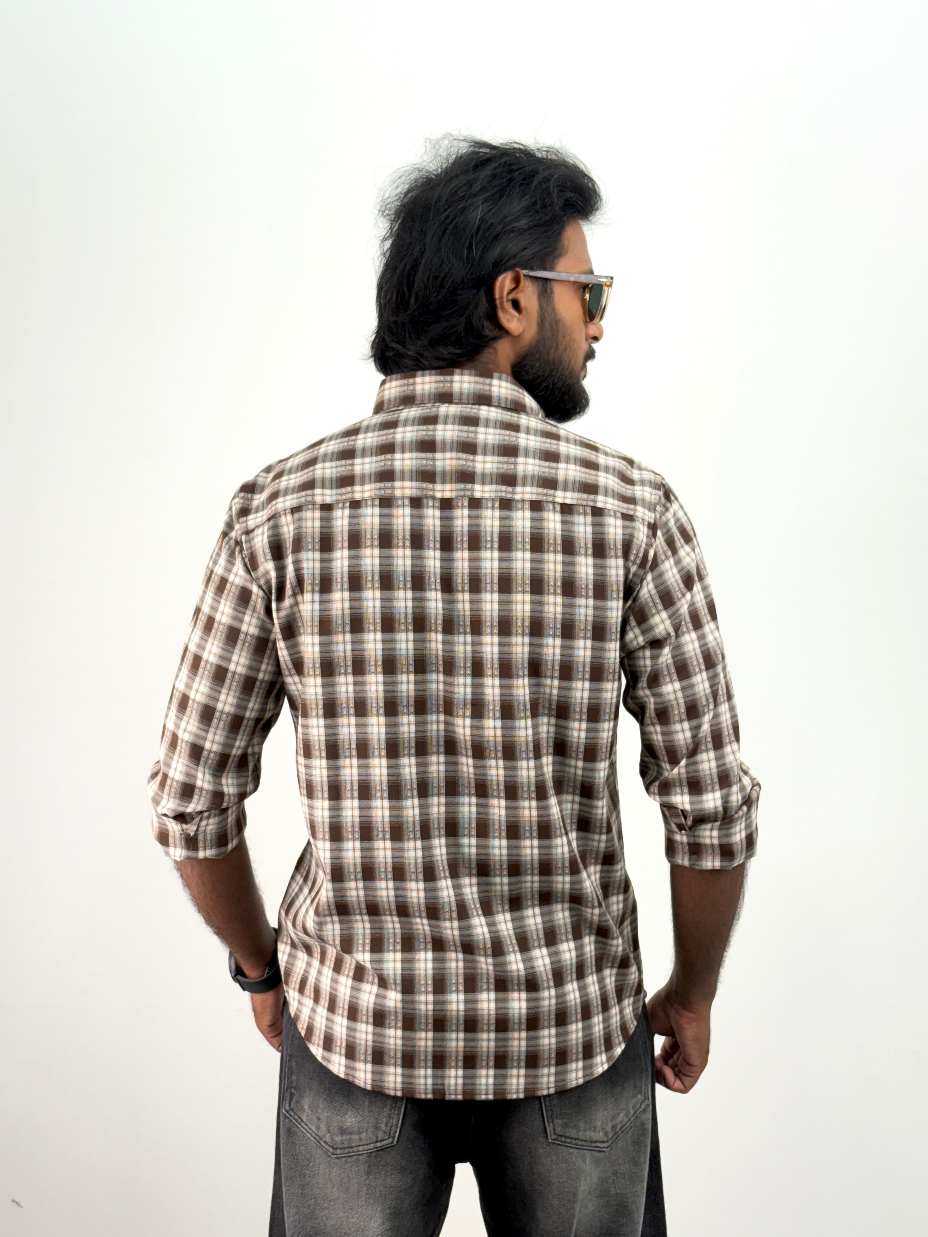 Brown Flannel Shirt