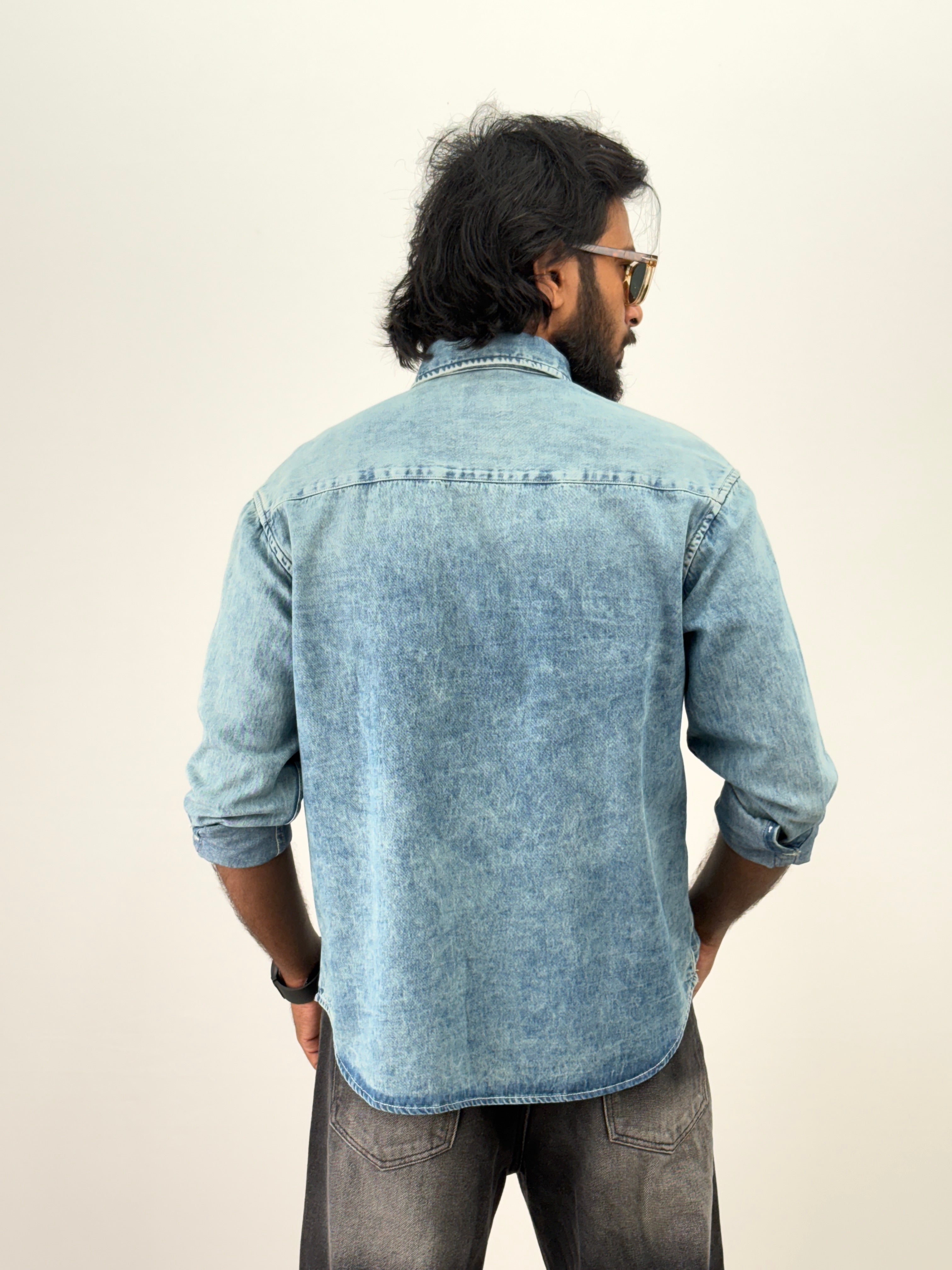 Light Blue Denim Shirt 1