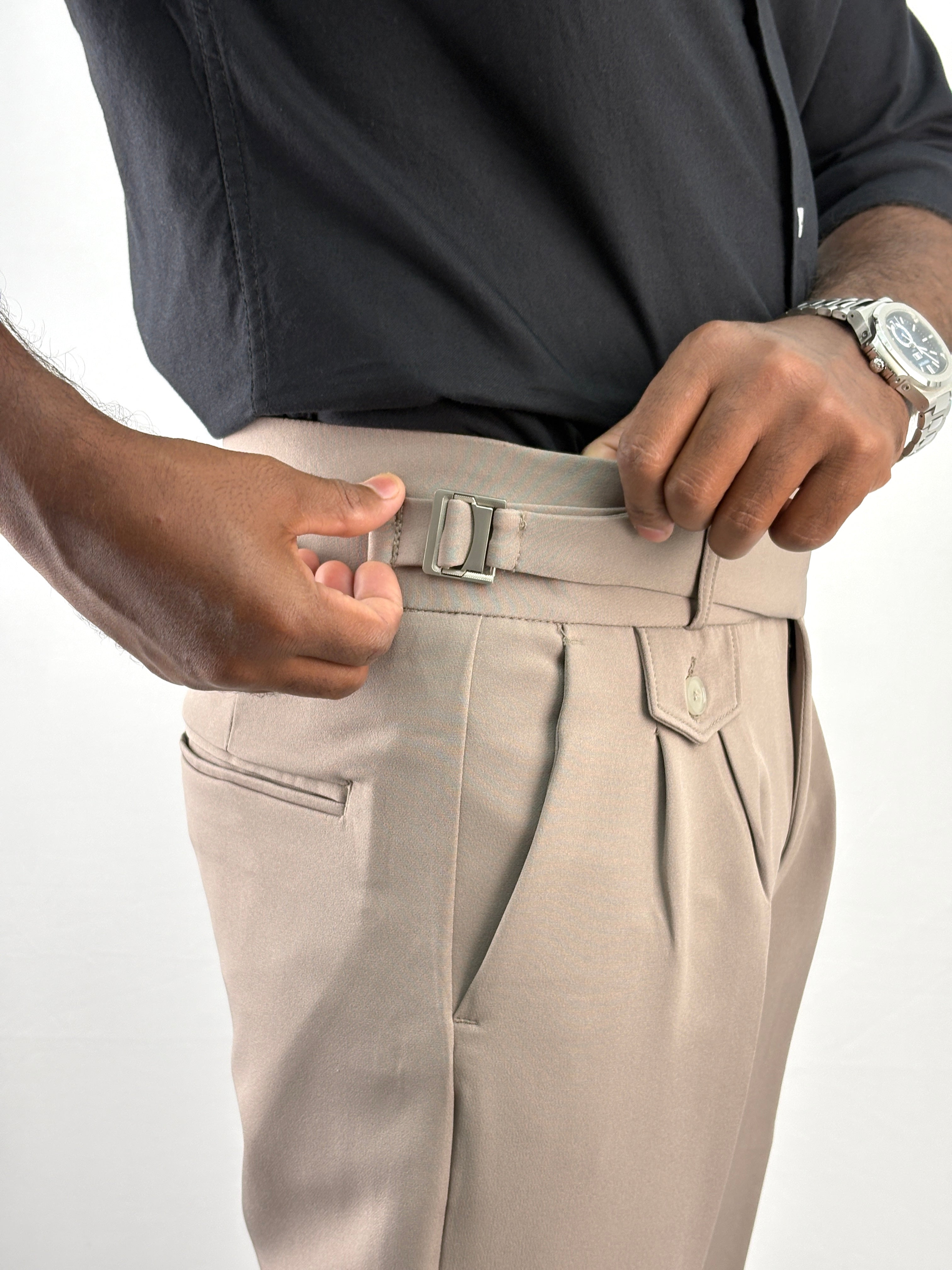 Light Brown Gurkha Pant 2