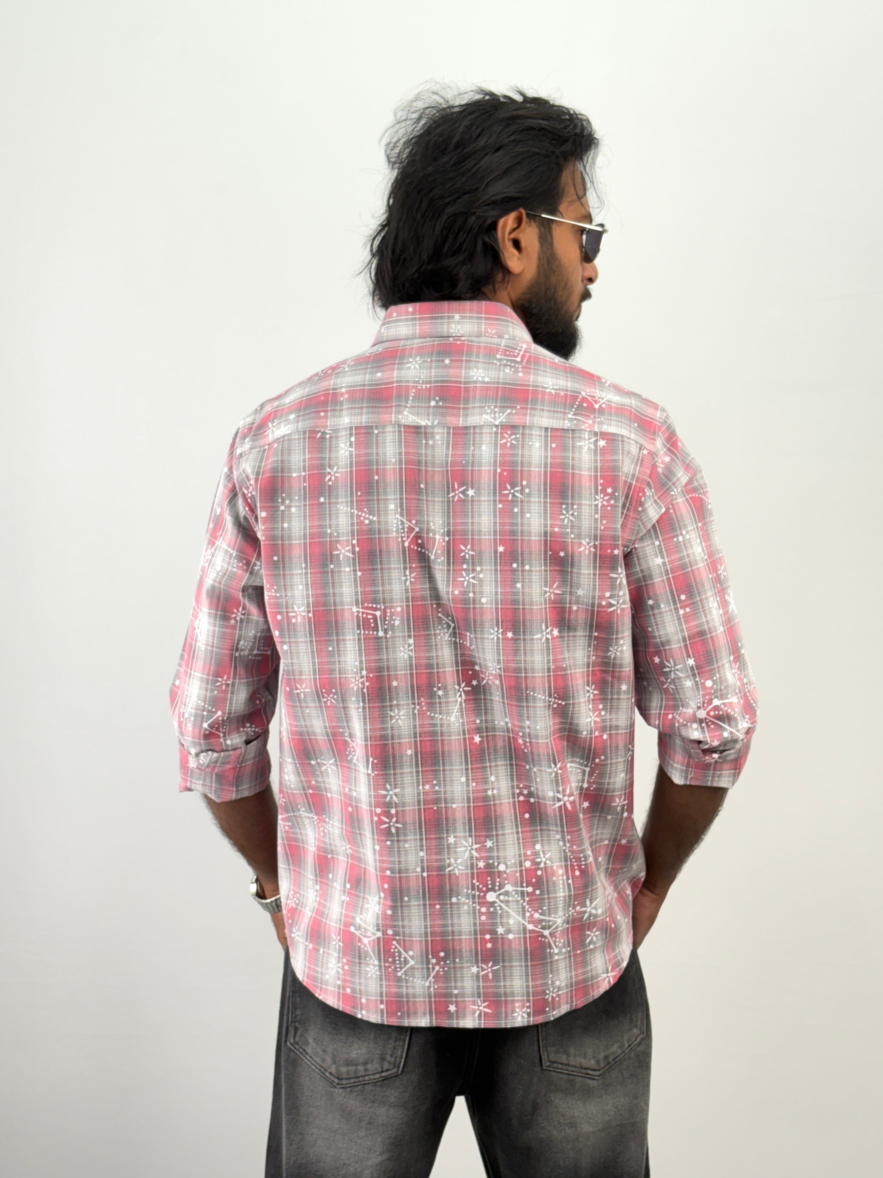 Red Flannel Printed Shirt 2