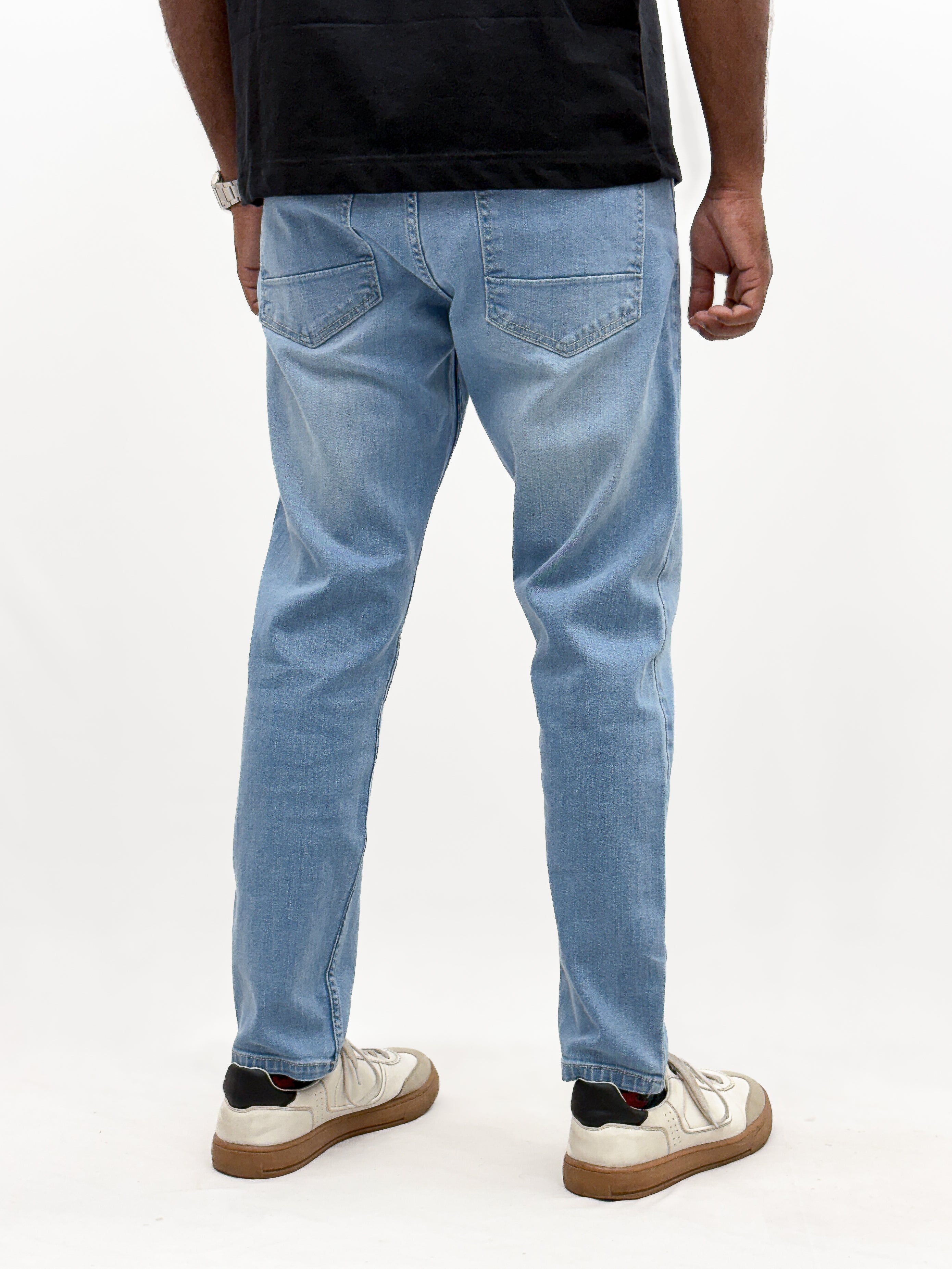 Ice Blue Ankle Fit Jean