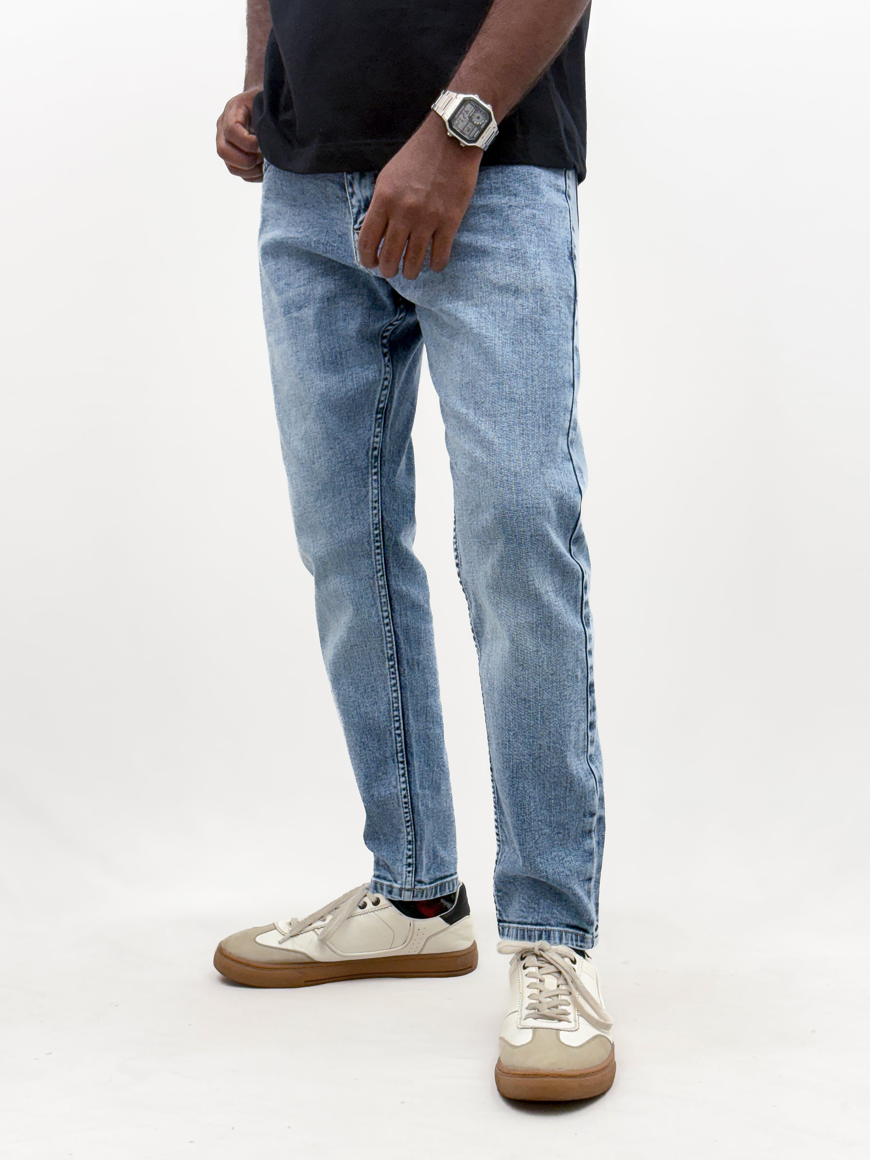 Light Blue Ankle Fit Jean
