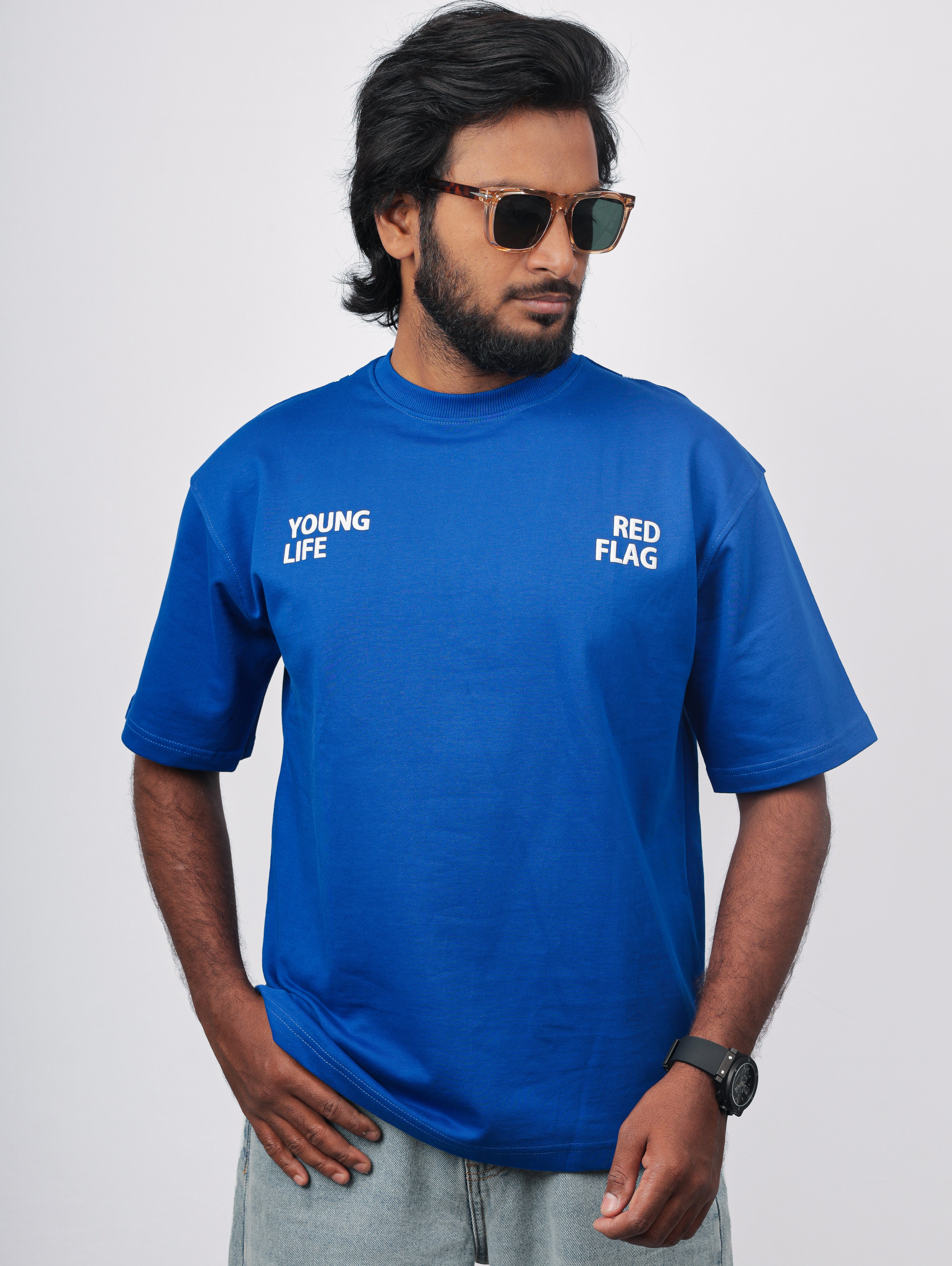 Blue Oversize T-Shirt
