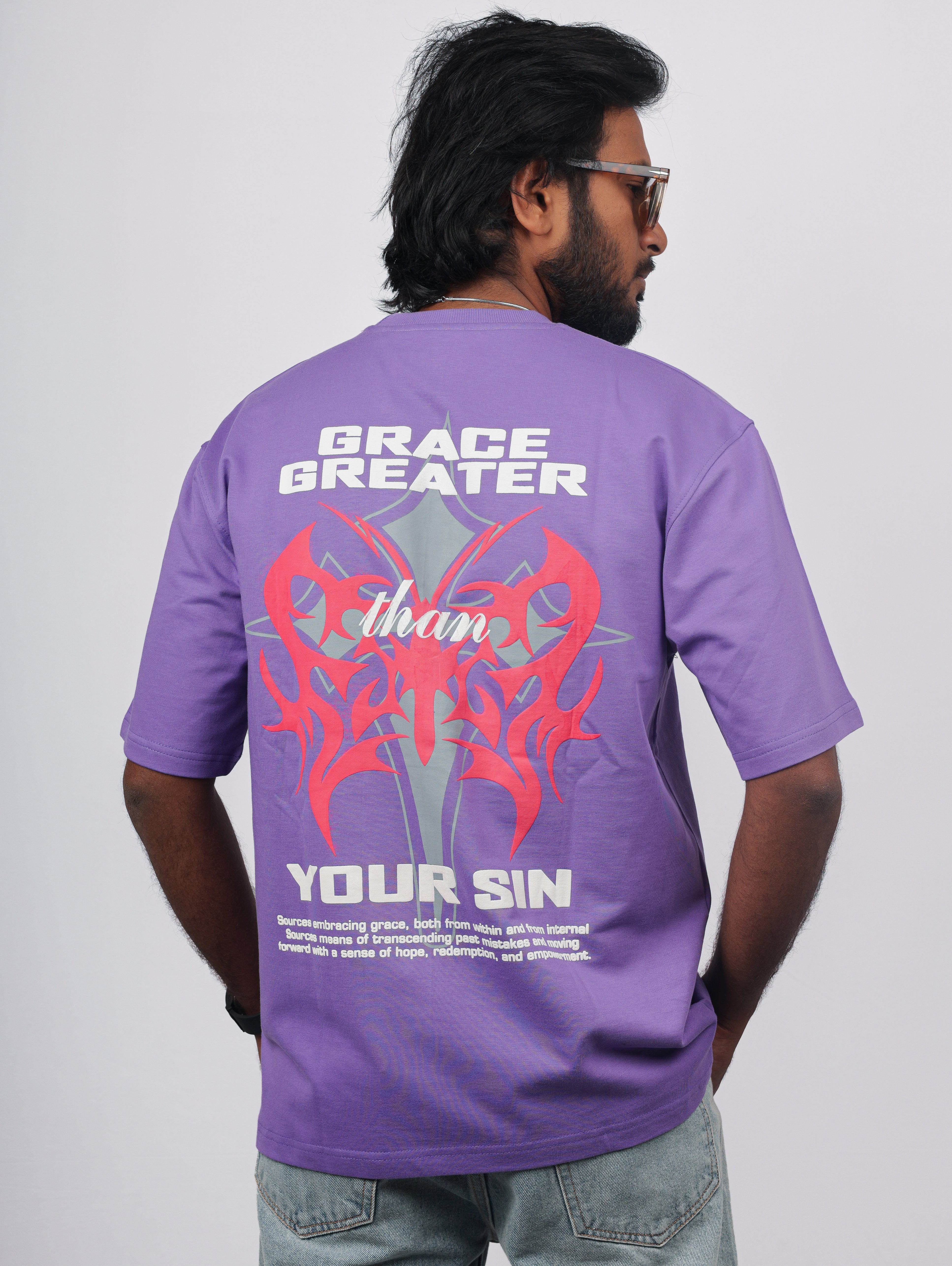 Purple Oversize T-Shirt