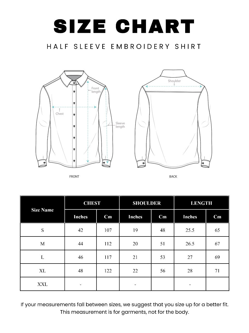 Cream Embroidery Shirts