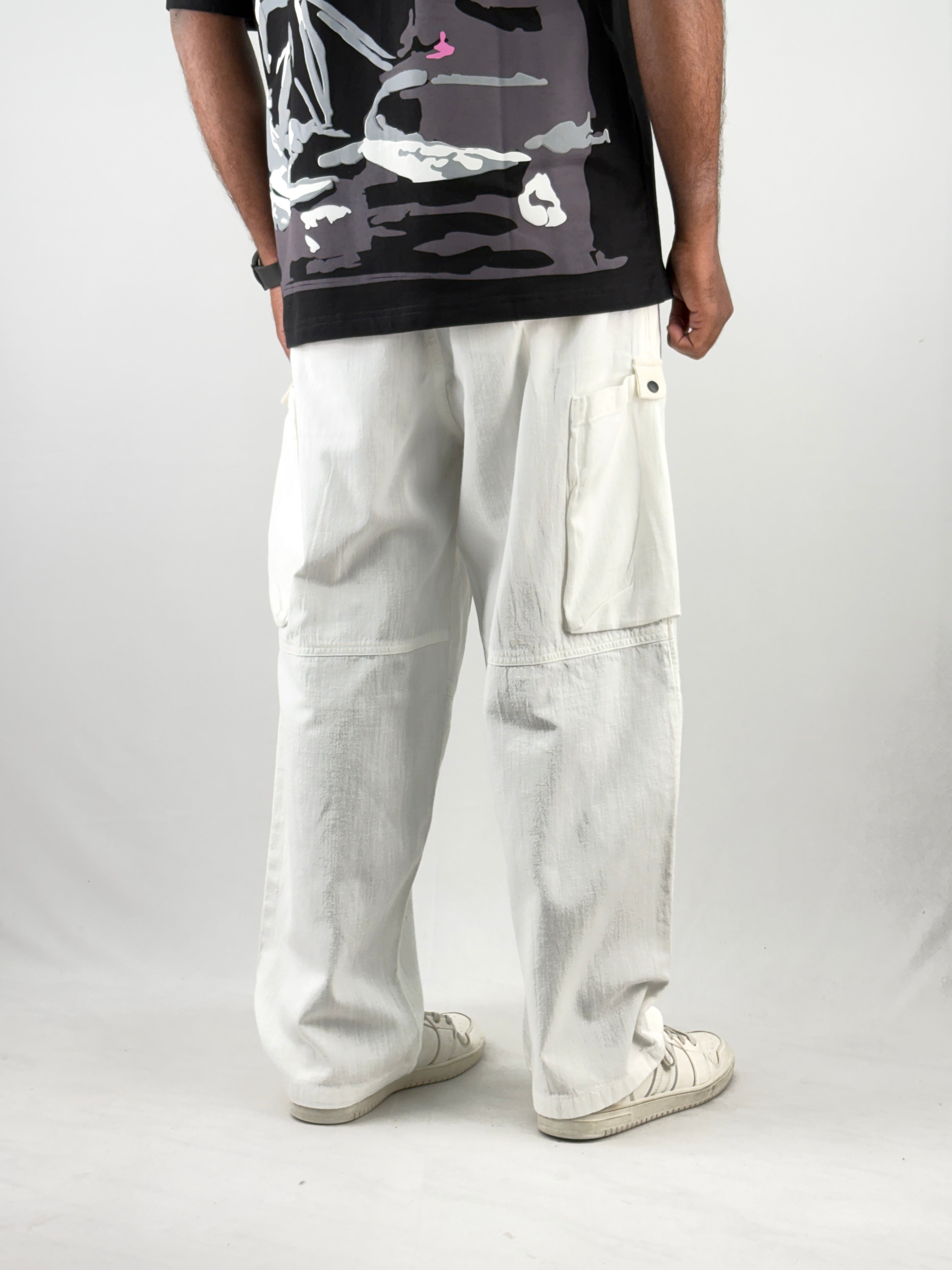 White Baggy Cargo