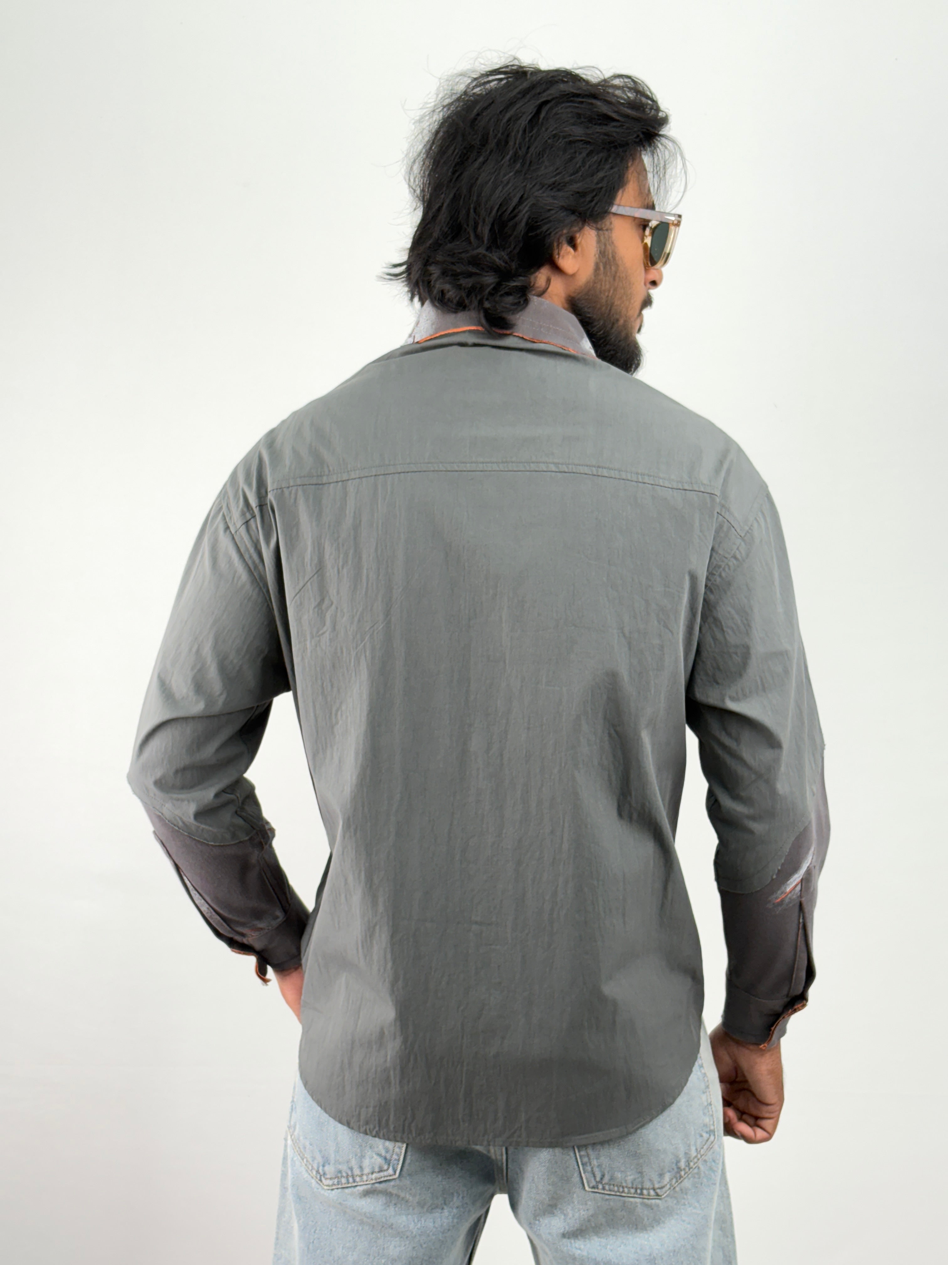 Charcoal Oversized Shirt