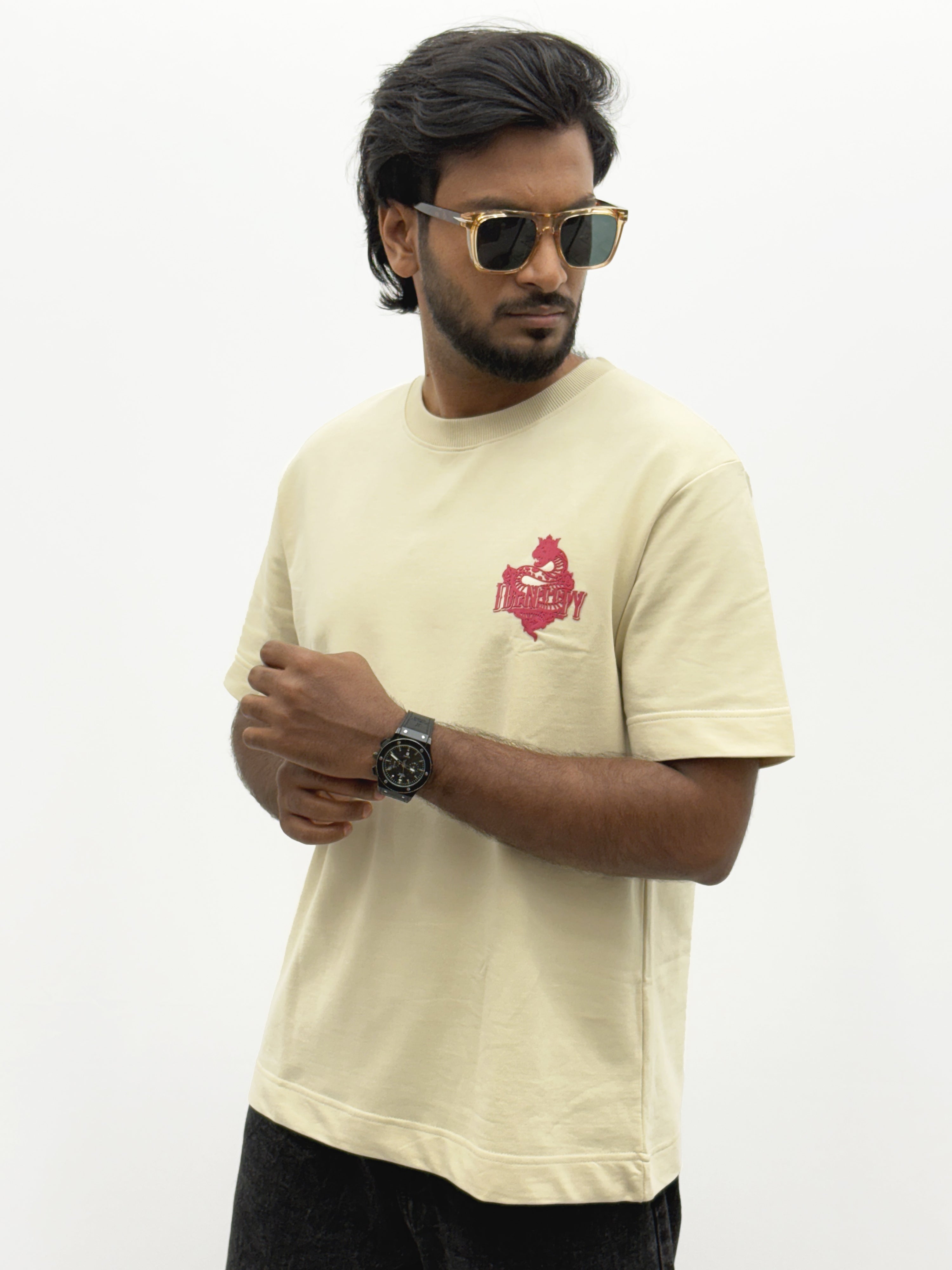 Beige Oversized T-Shirt