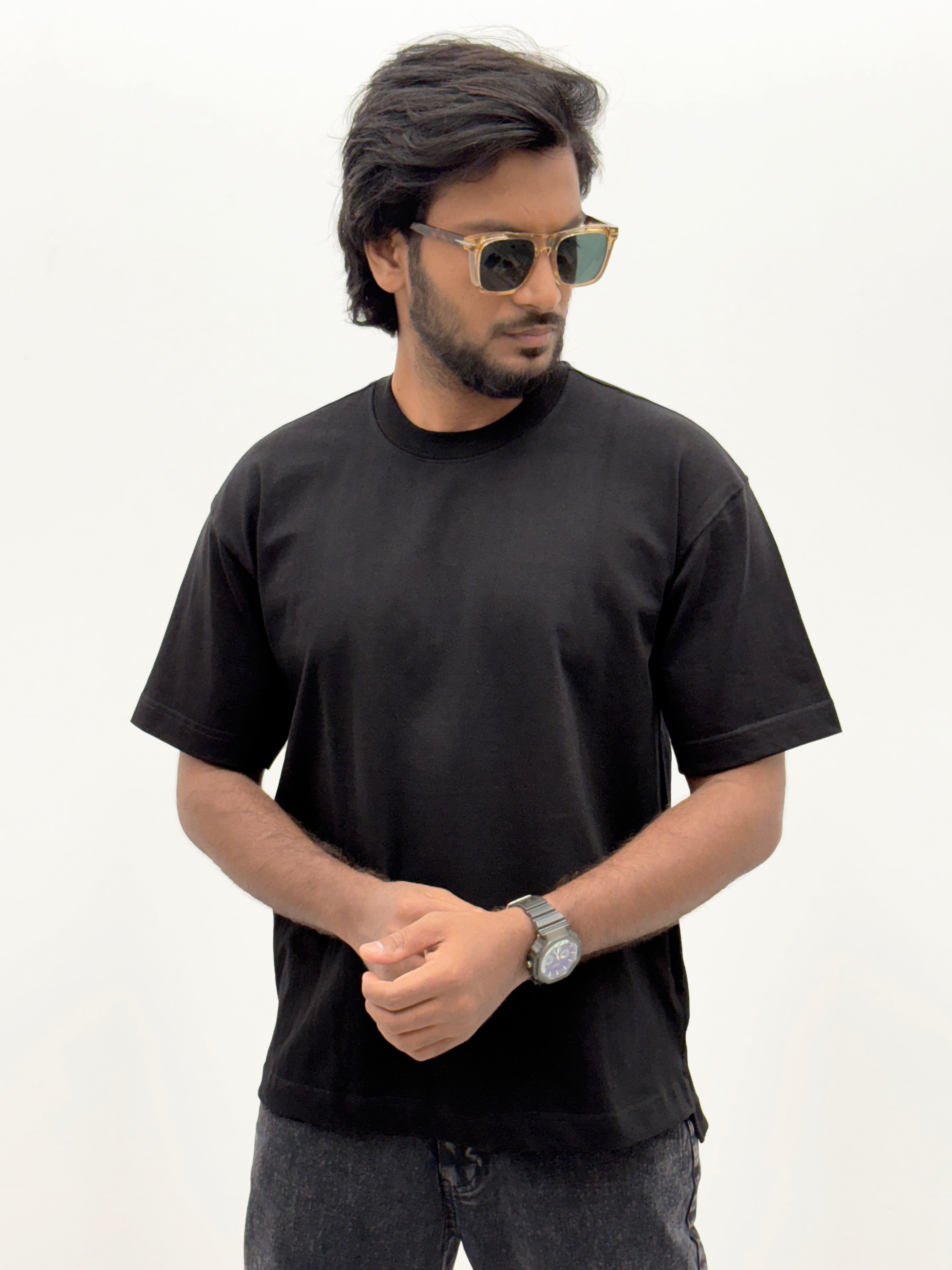 Black Oversized T-shirt