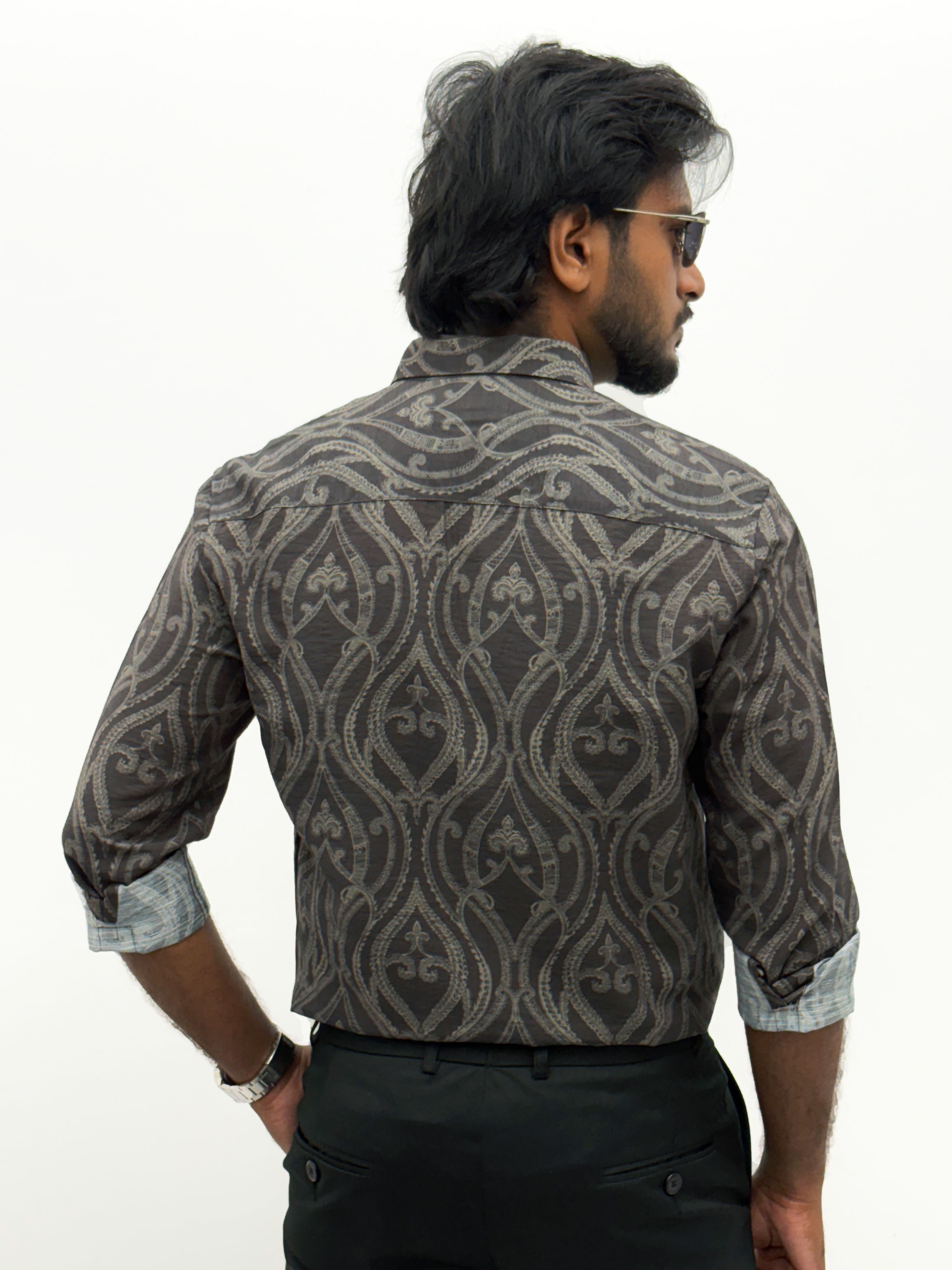 Black IMP Printed Shirt