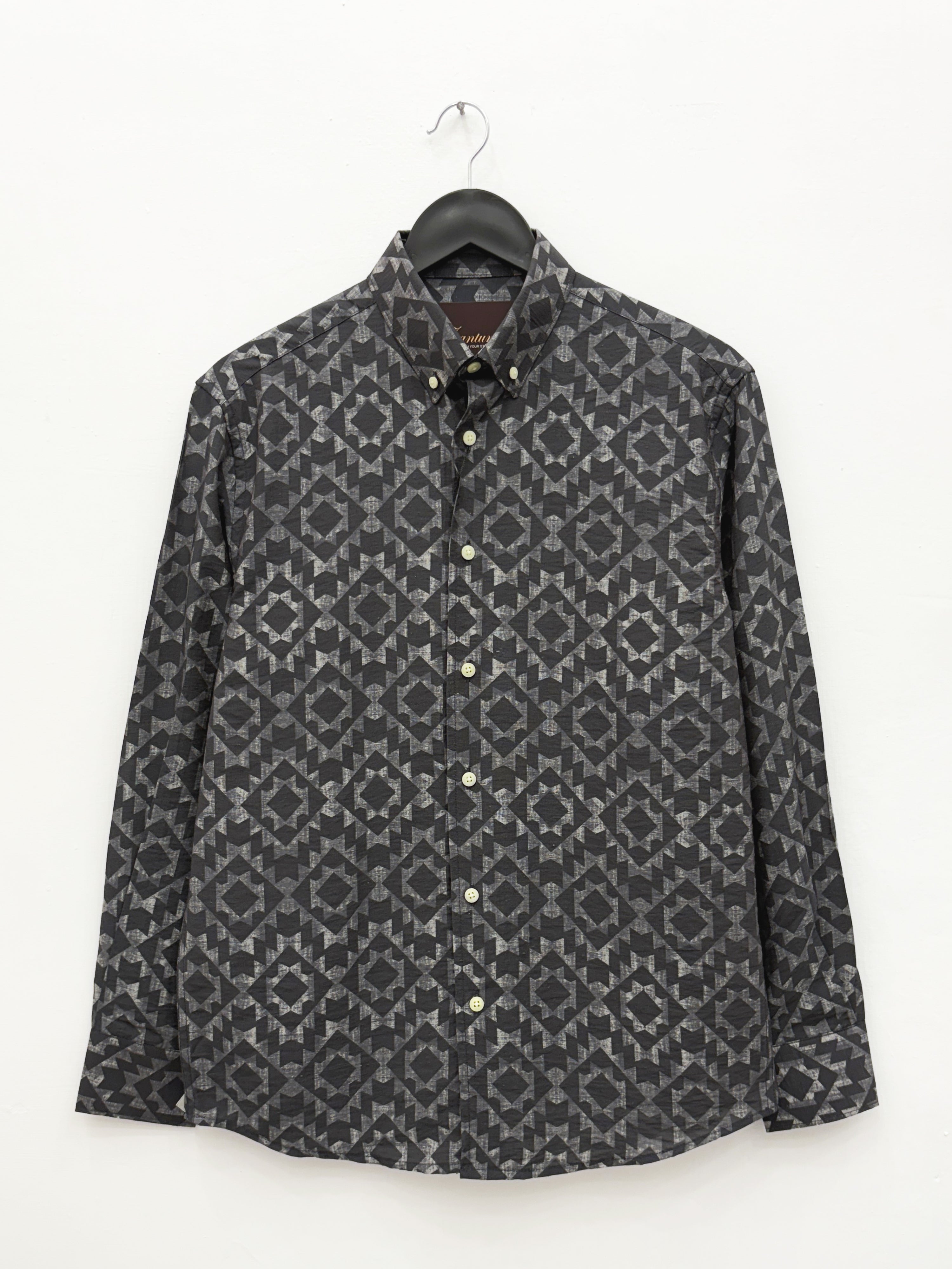 Black IMP Abstract Printed Shirt