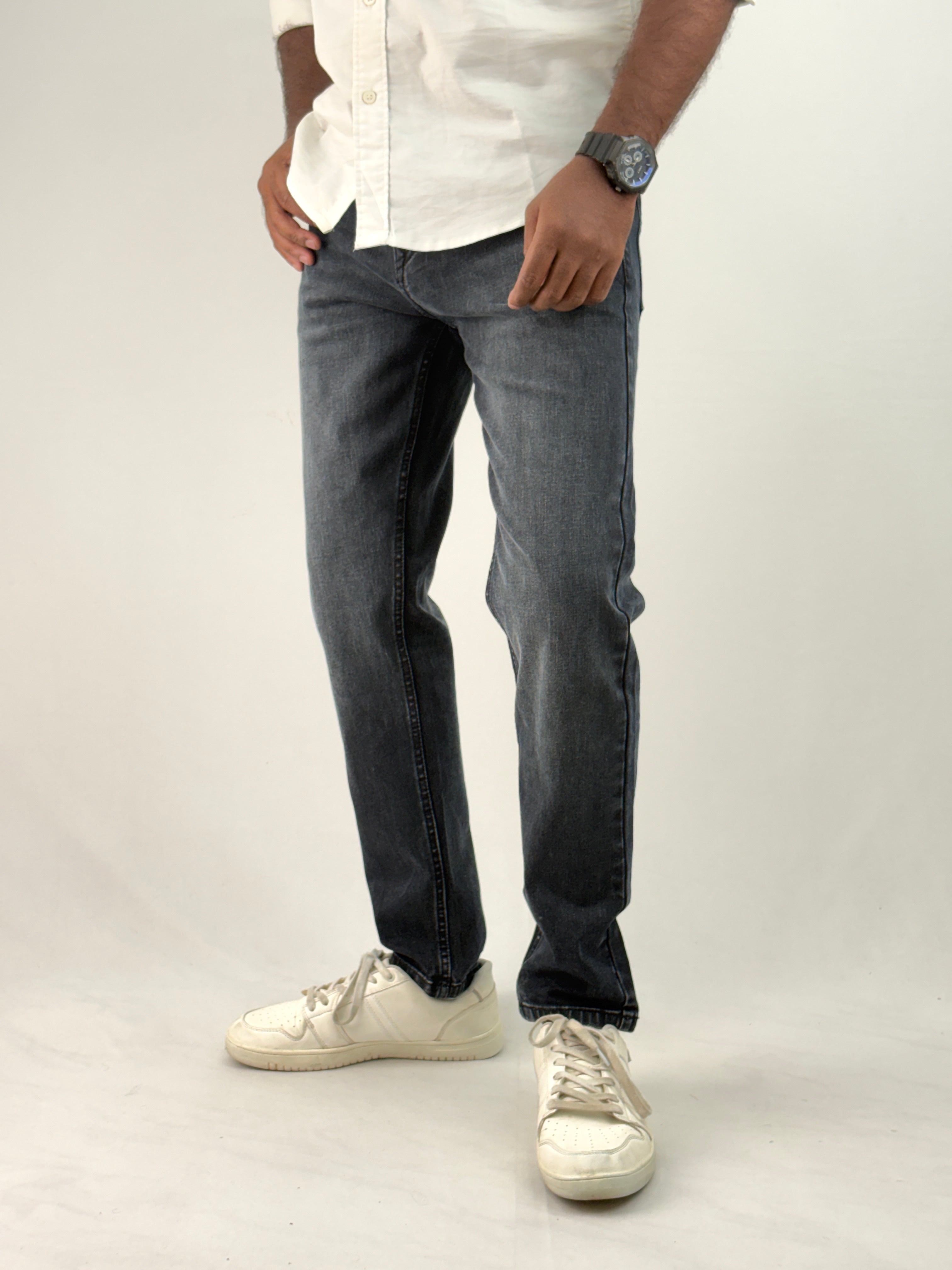 Black Shade Ankle Fit Jean