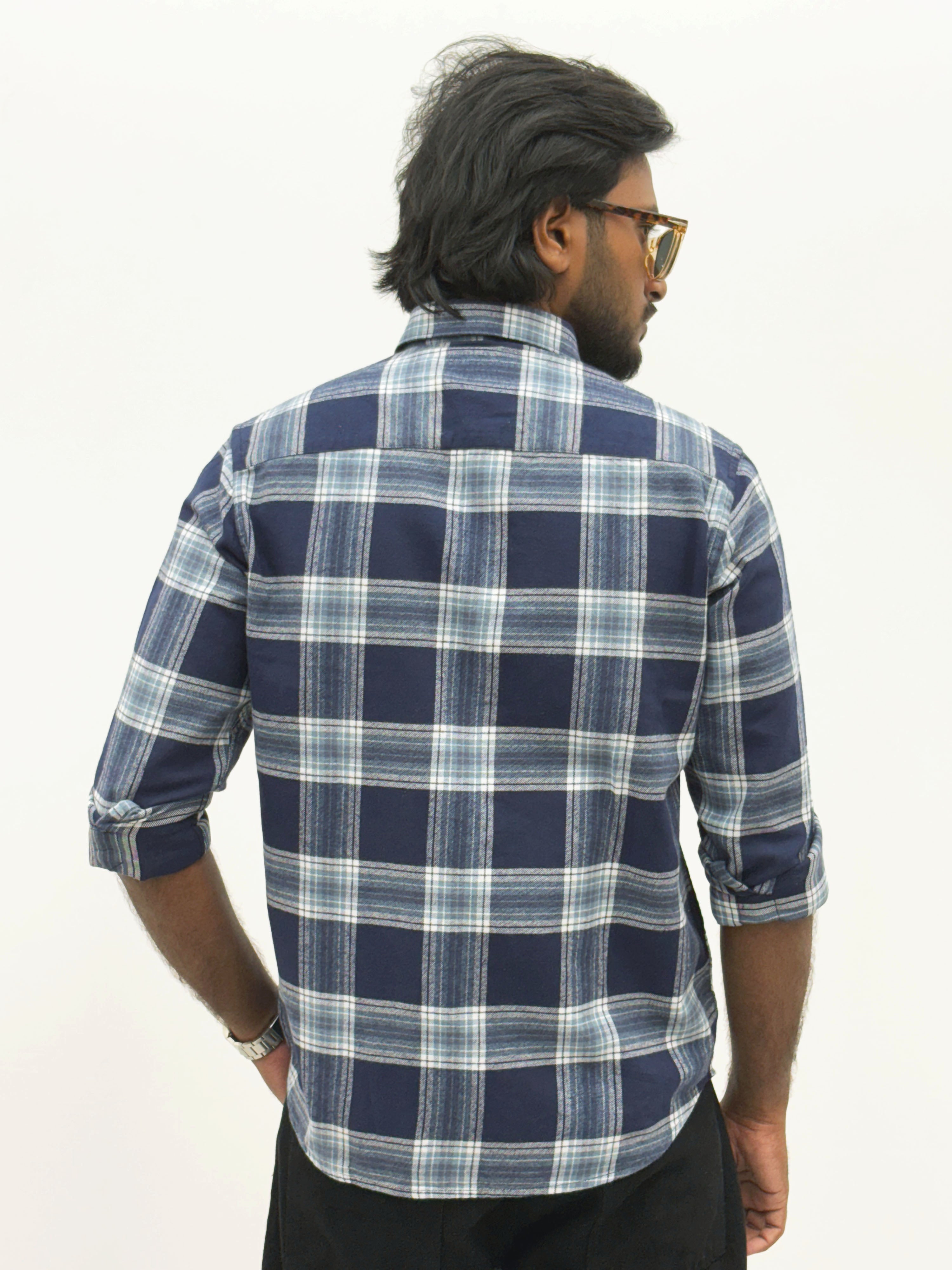 Blue Flannel Shirt