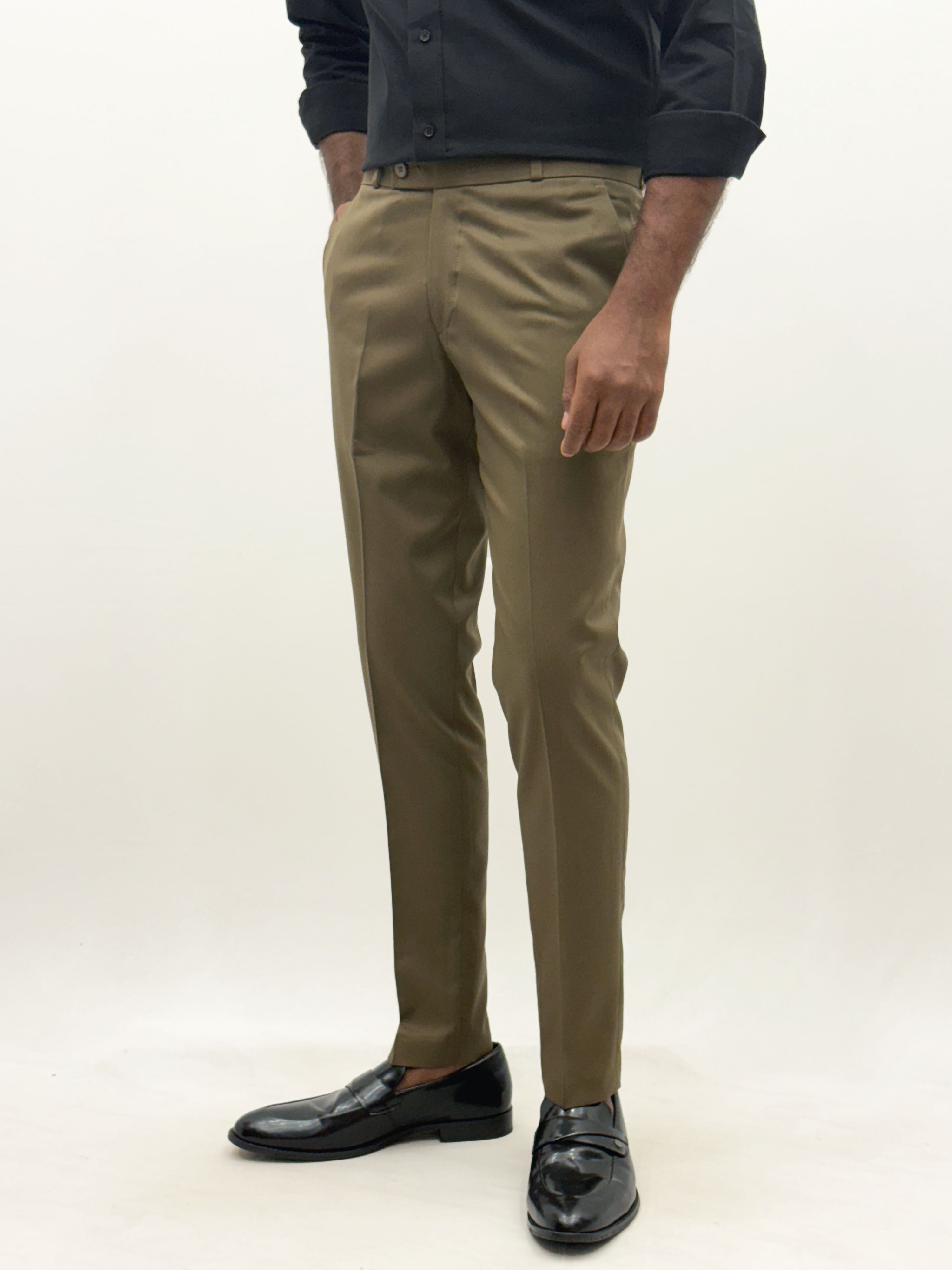 Brown Formal Pant