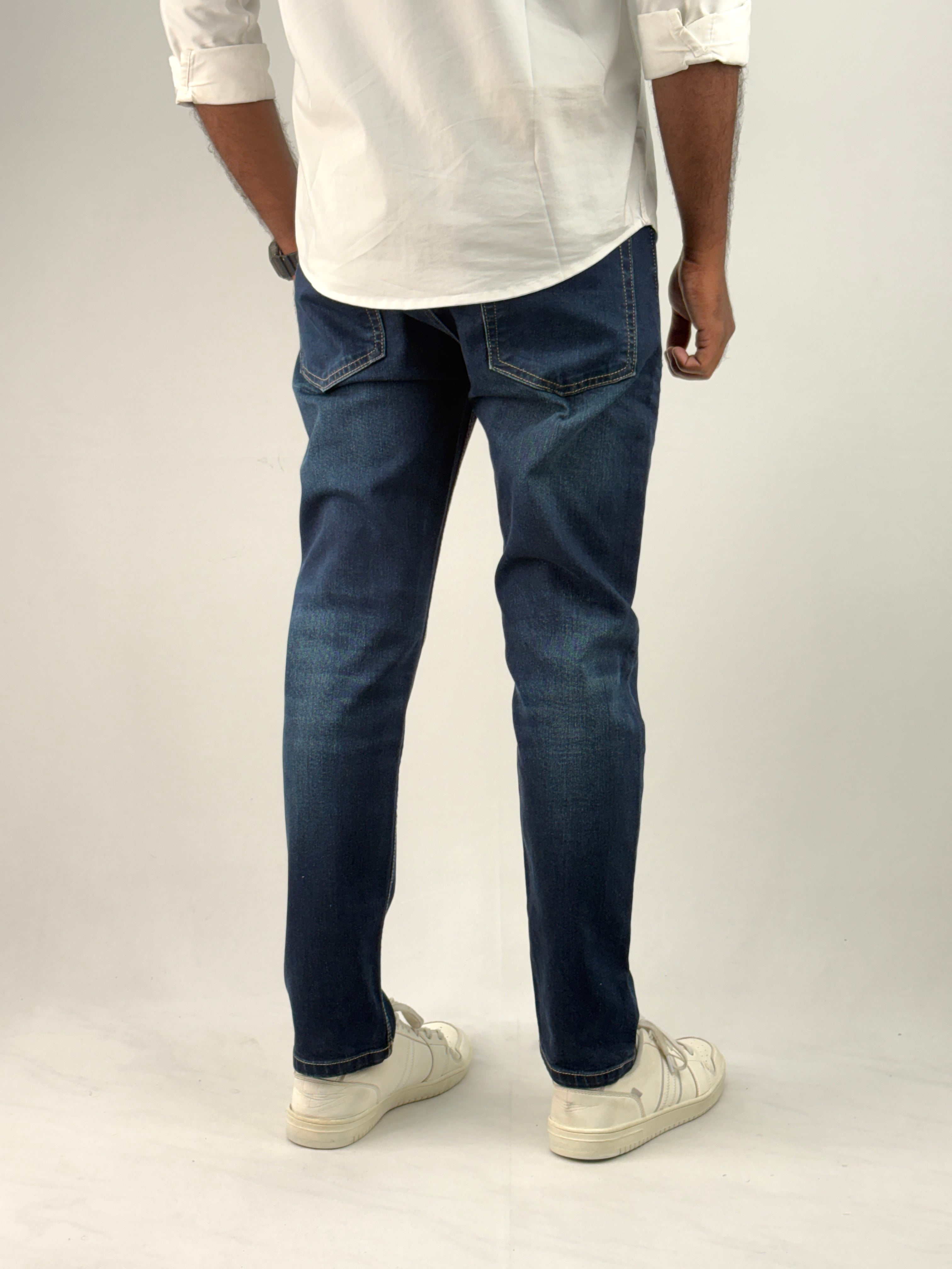 Denim Blue Ankle Fit Jean