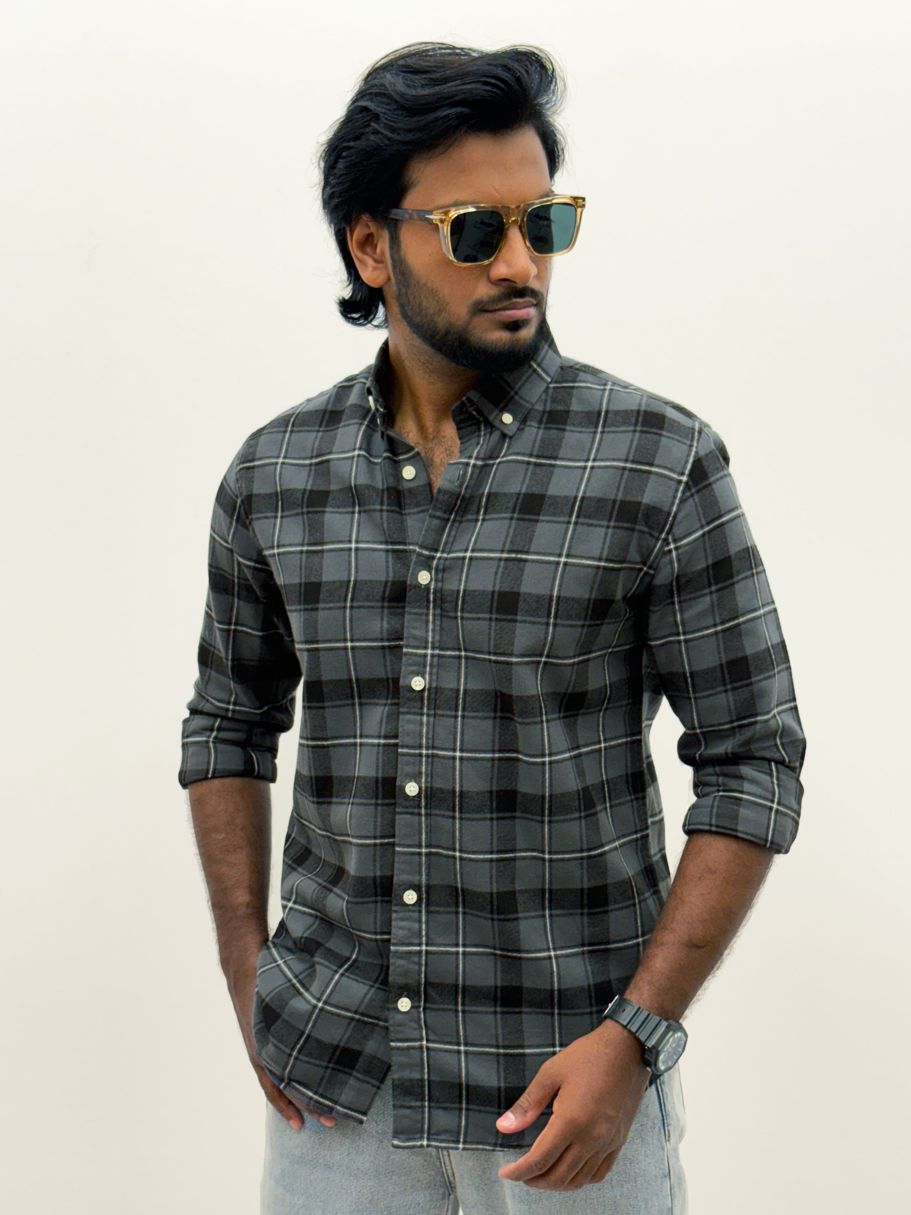 Grey Flannel shirt